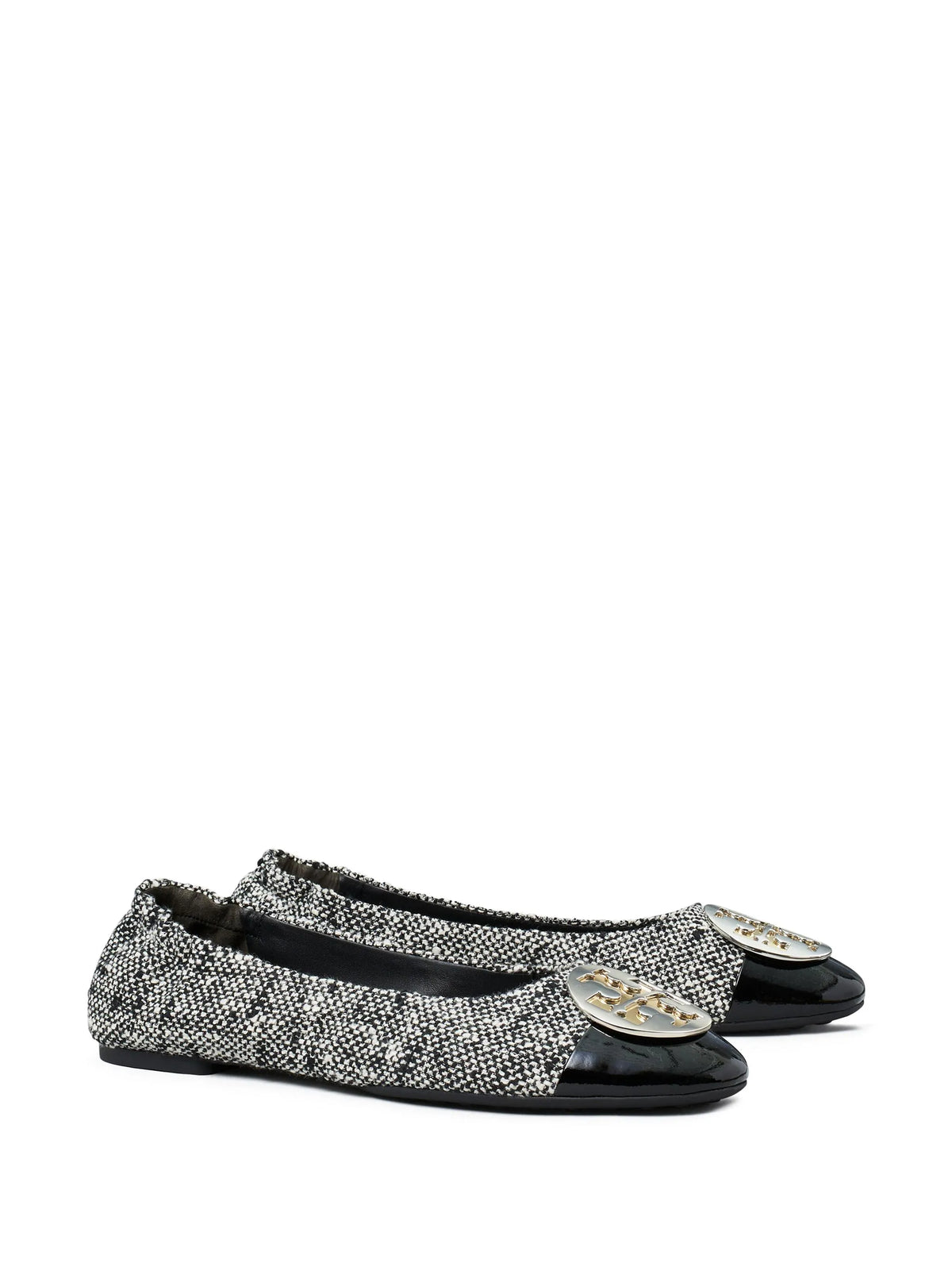 Claire cap-toe ballerina shoes