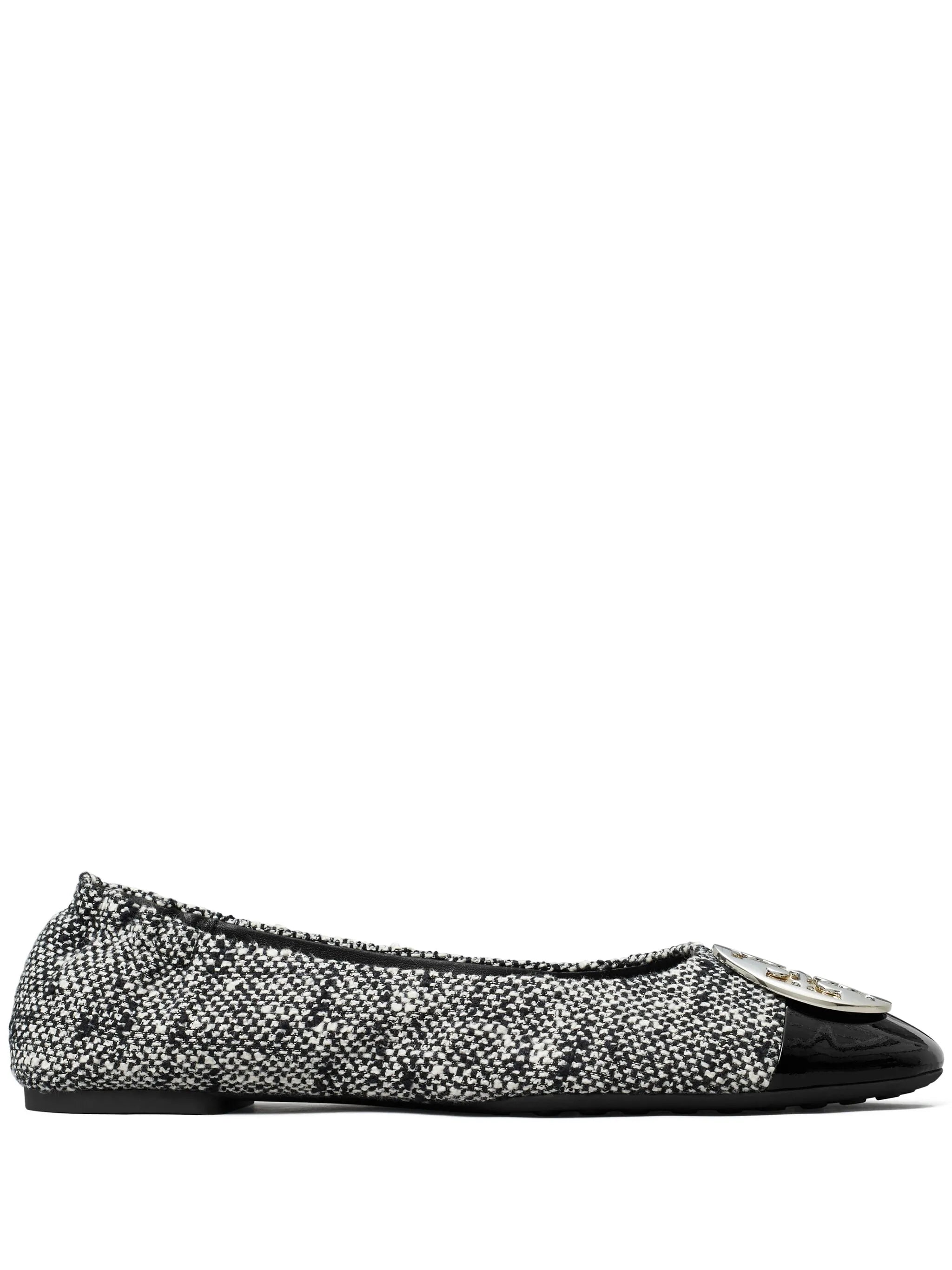 Claire cap-toe ballerina shoes