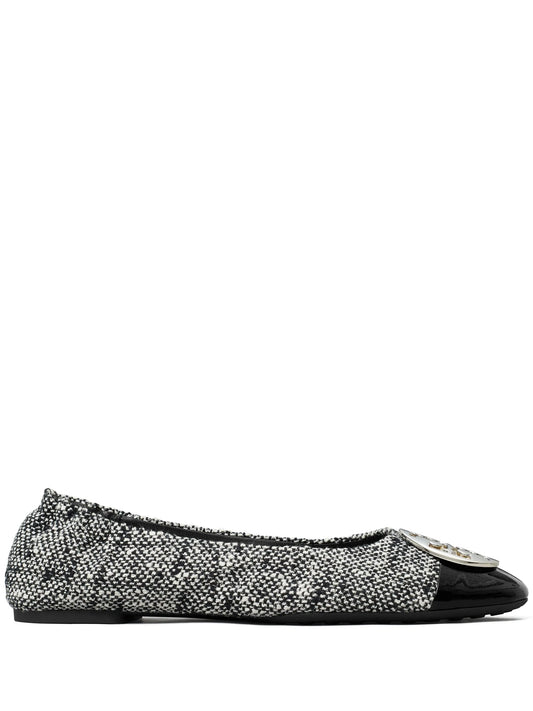 Claire cap-toe ballerina shoes