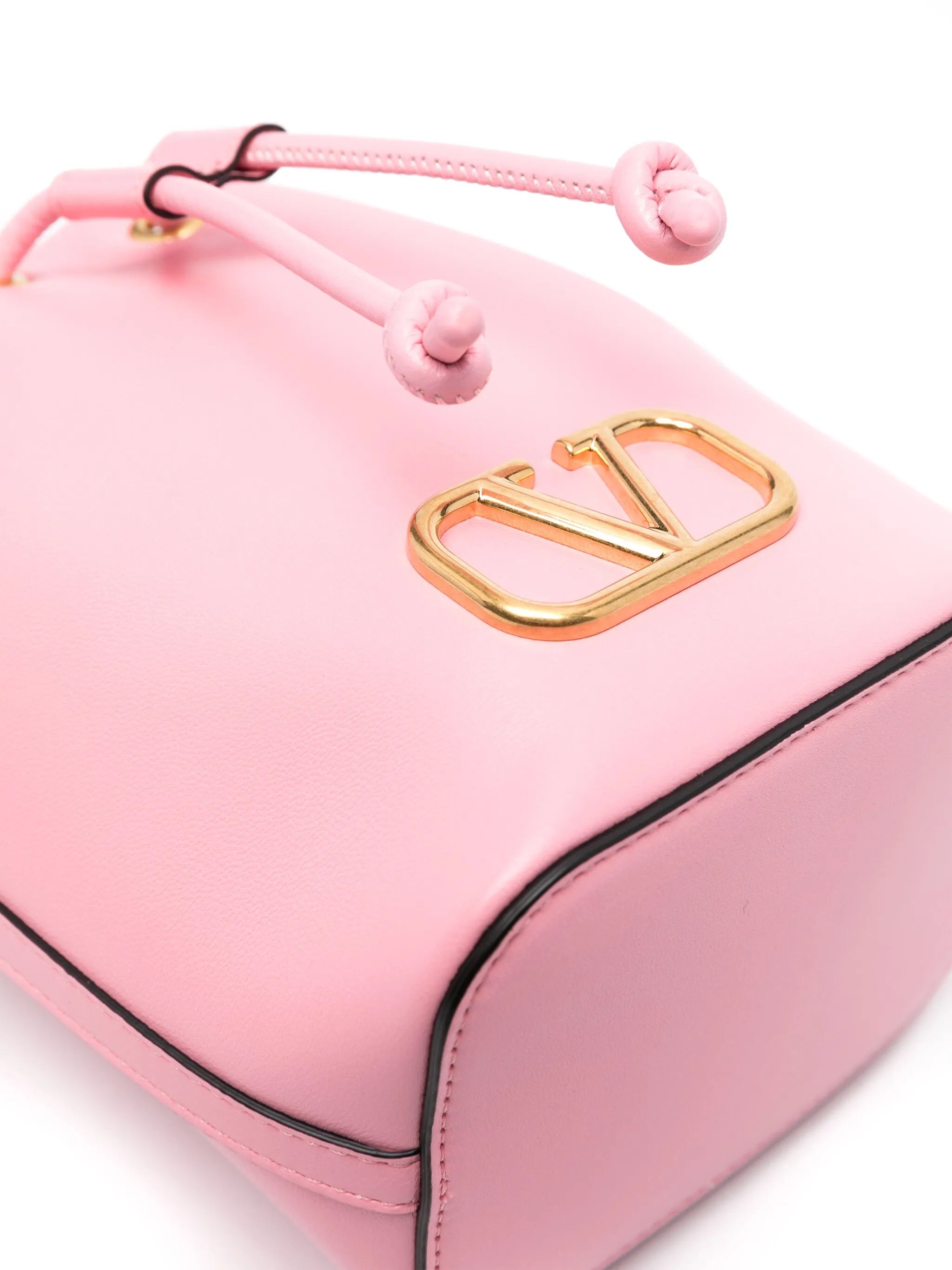 mini VLogo Signature bucket bag