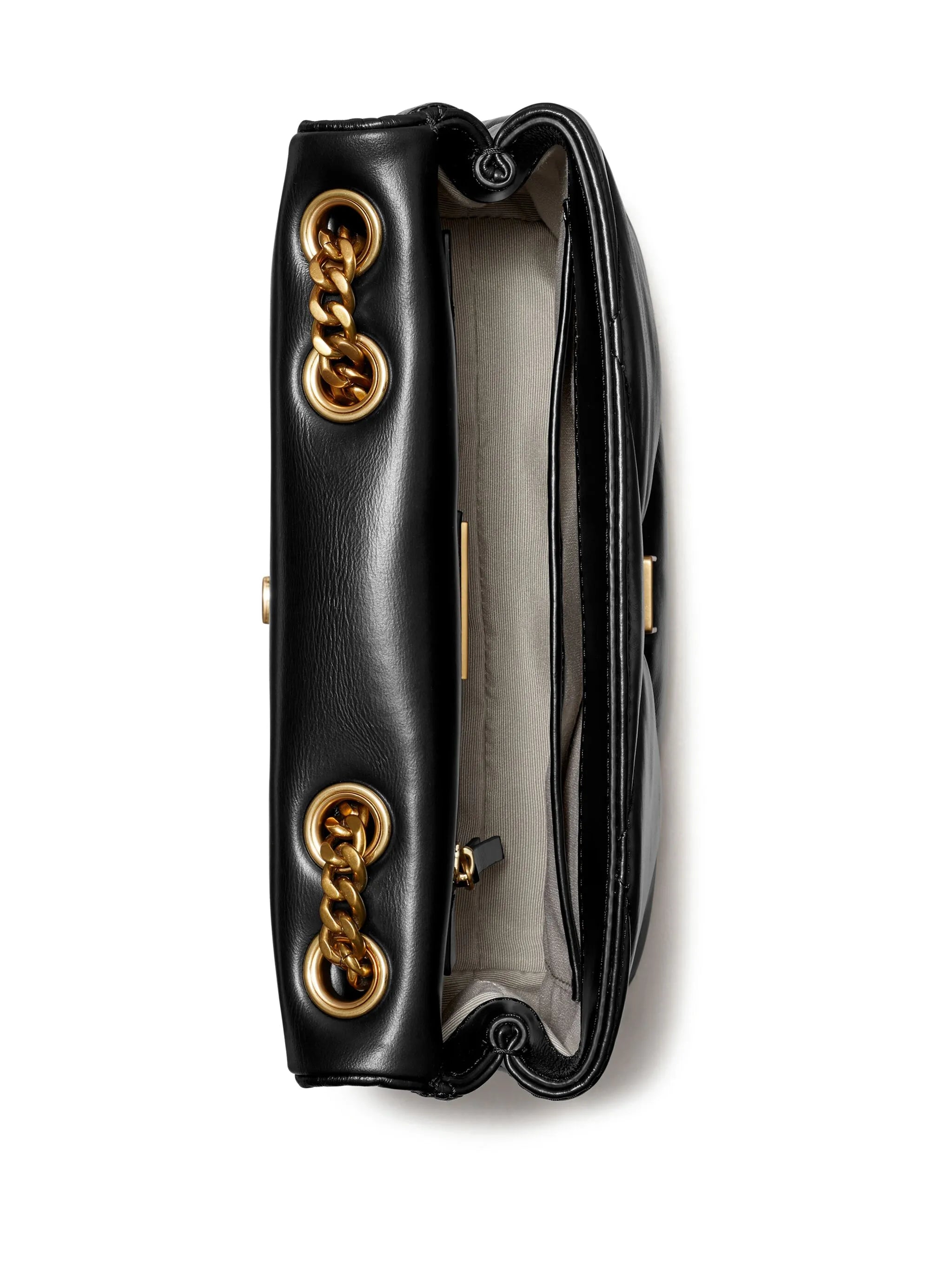 small Kira diamond-quilted convertible shoulder bag