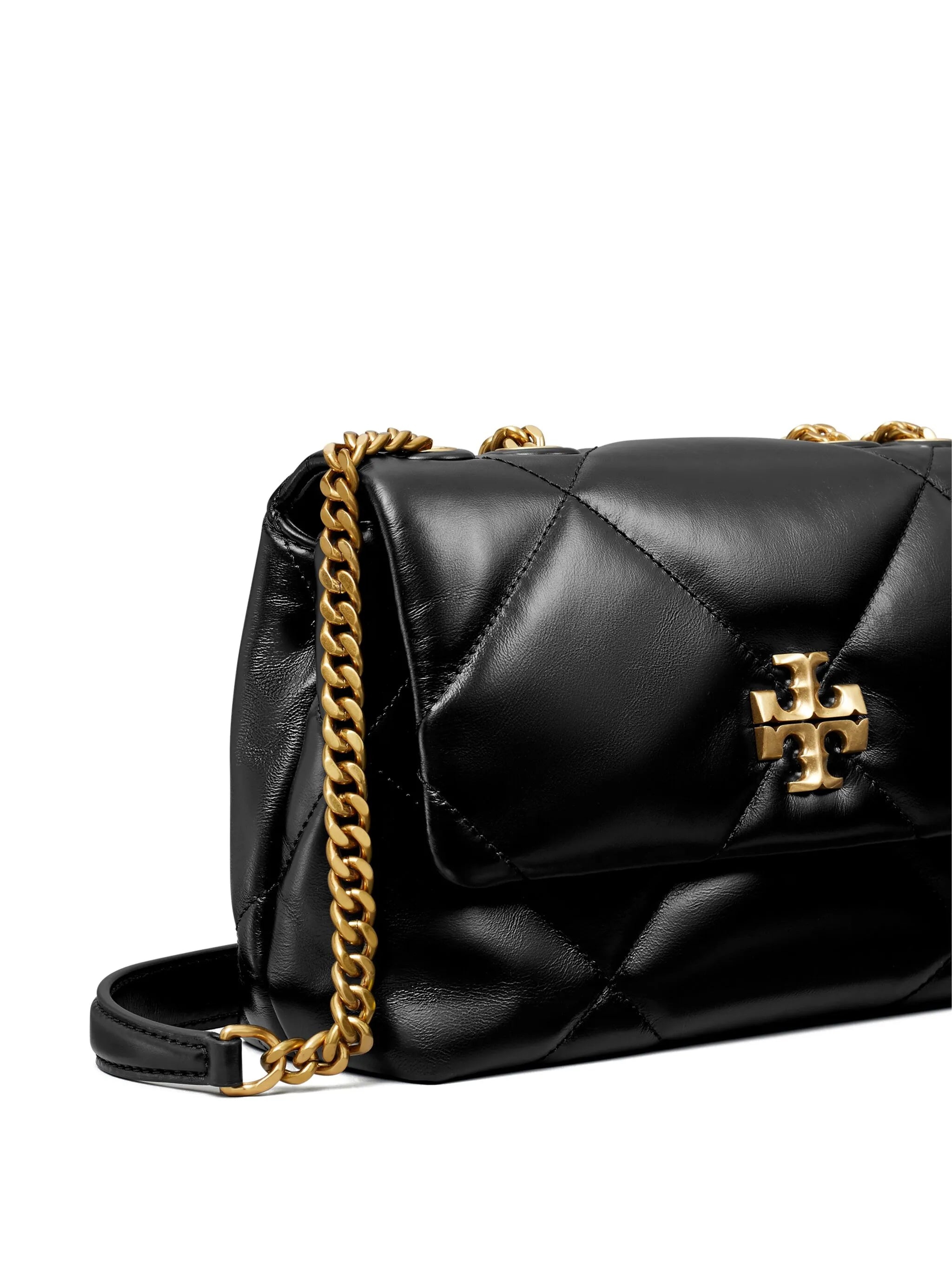 small Kira diamond-quilted shoulder bag