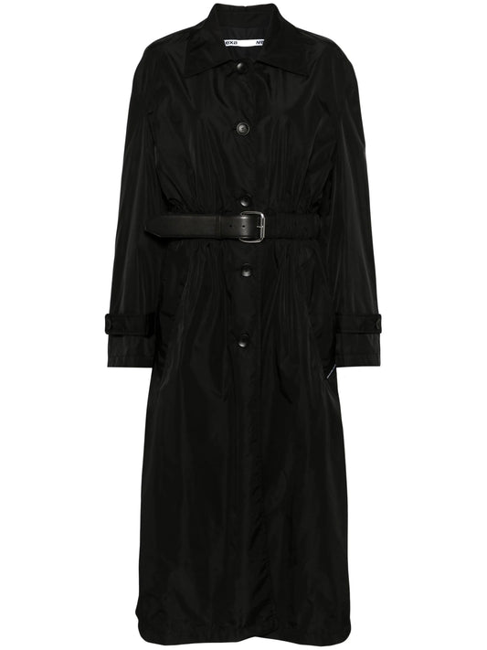 belted trench coat