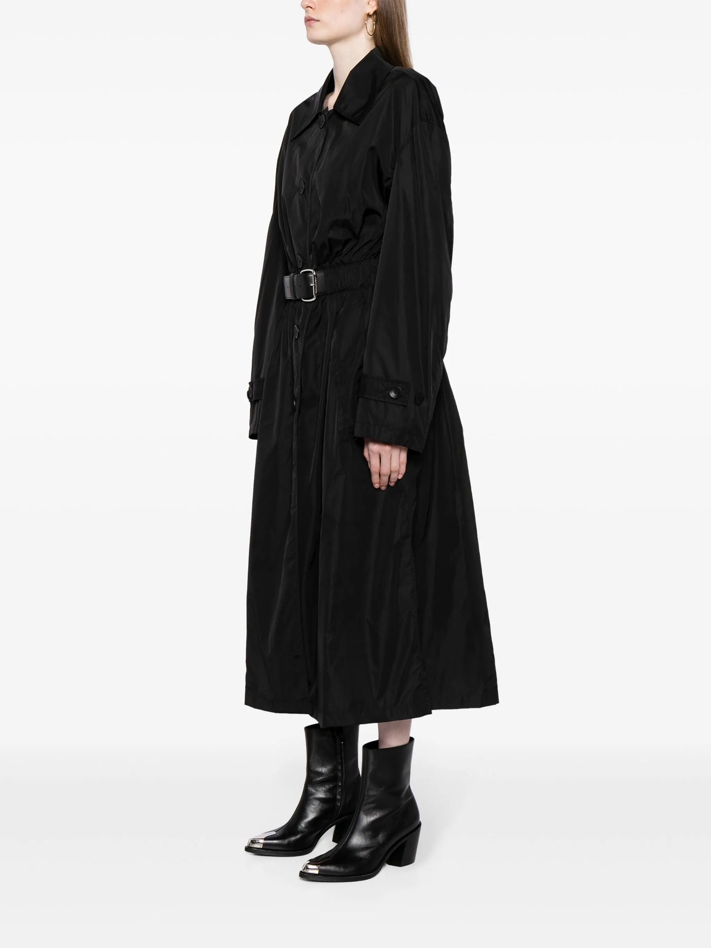 belted trench coat
