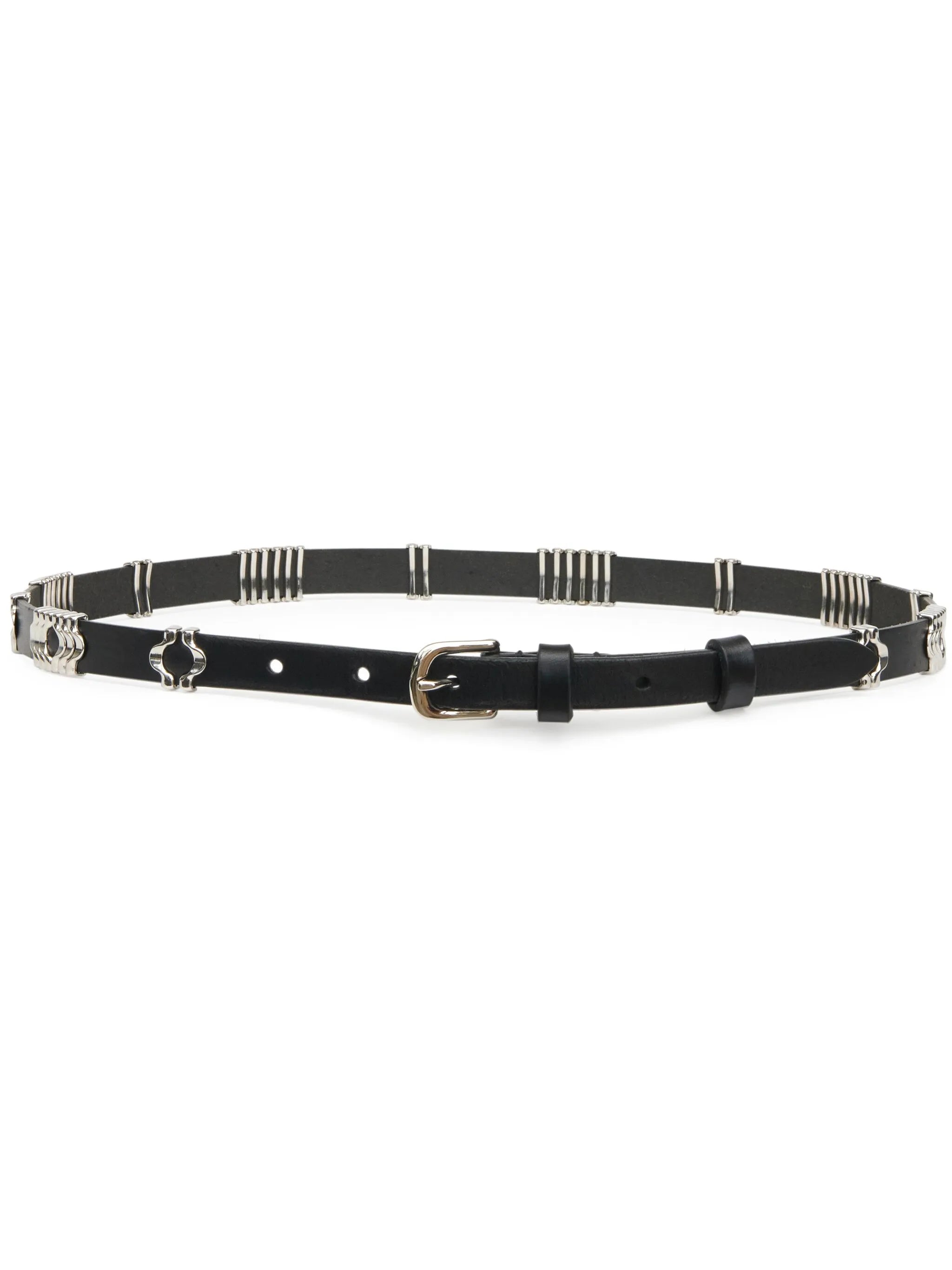 Odena leather belt