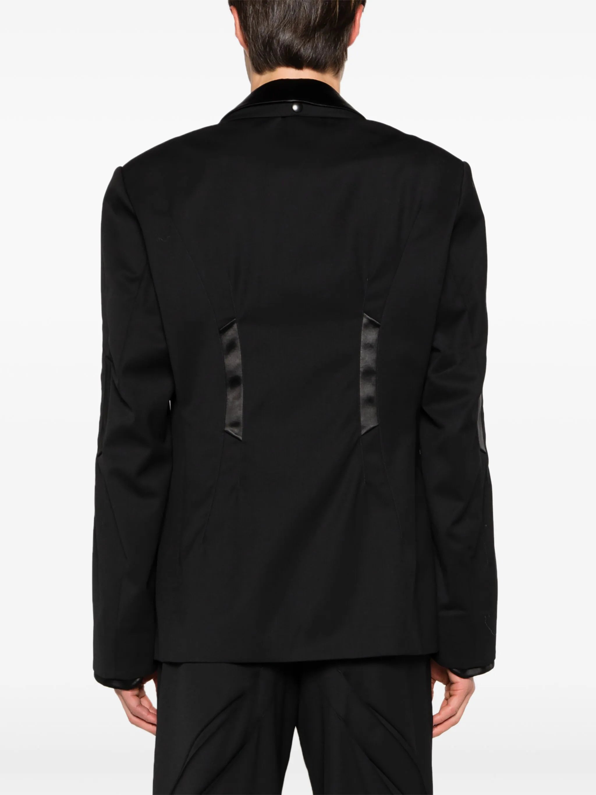 Orson layered single-breasted blazer