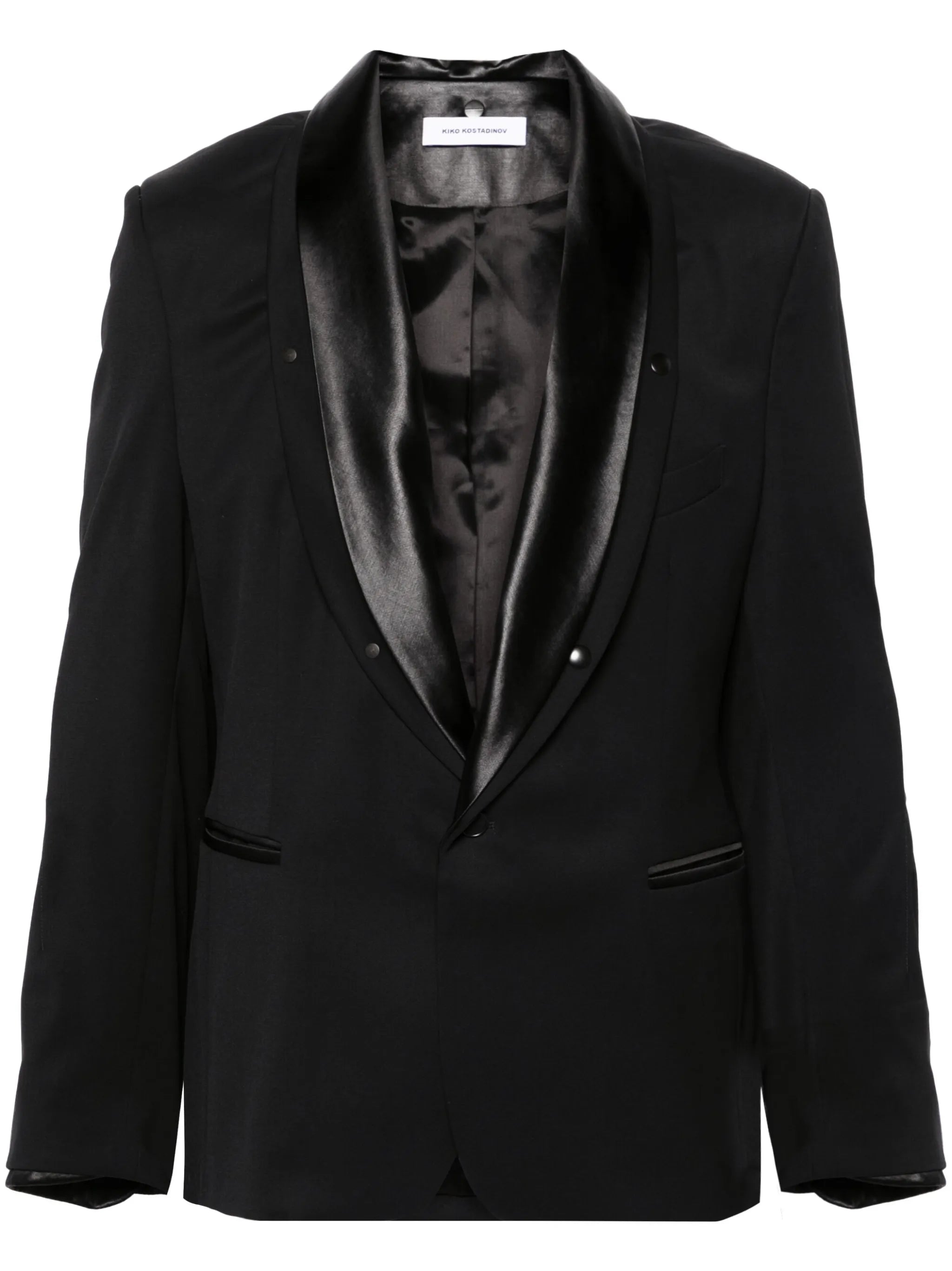 Orson layered single-breasted blazer