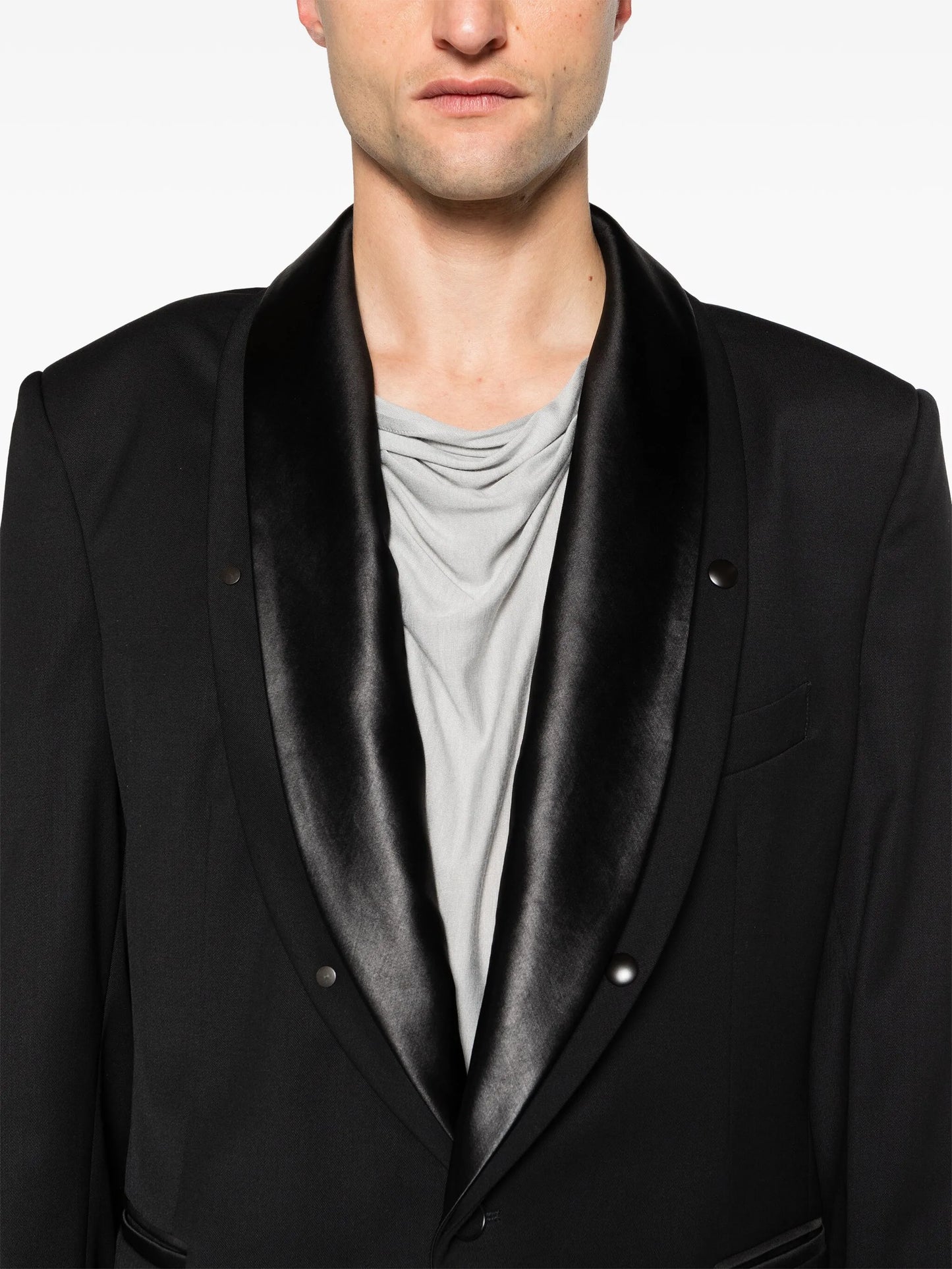 Orson layered single-breasted blazer