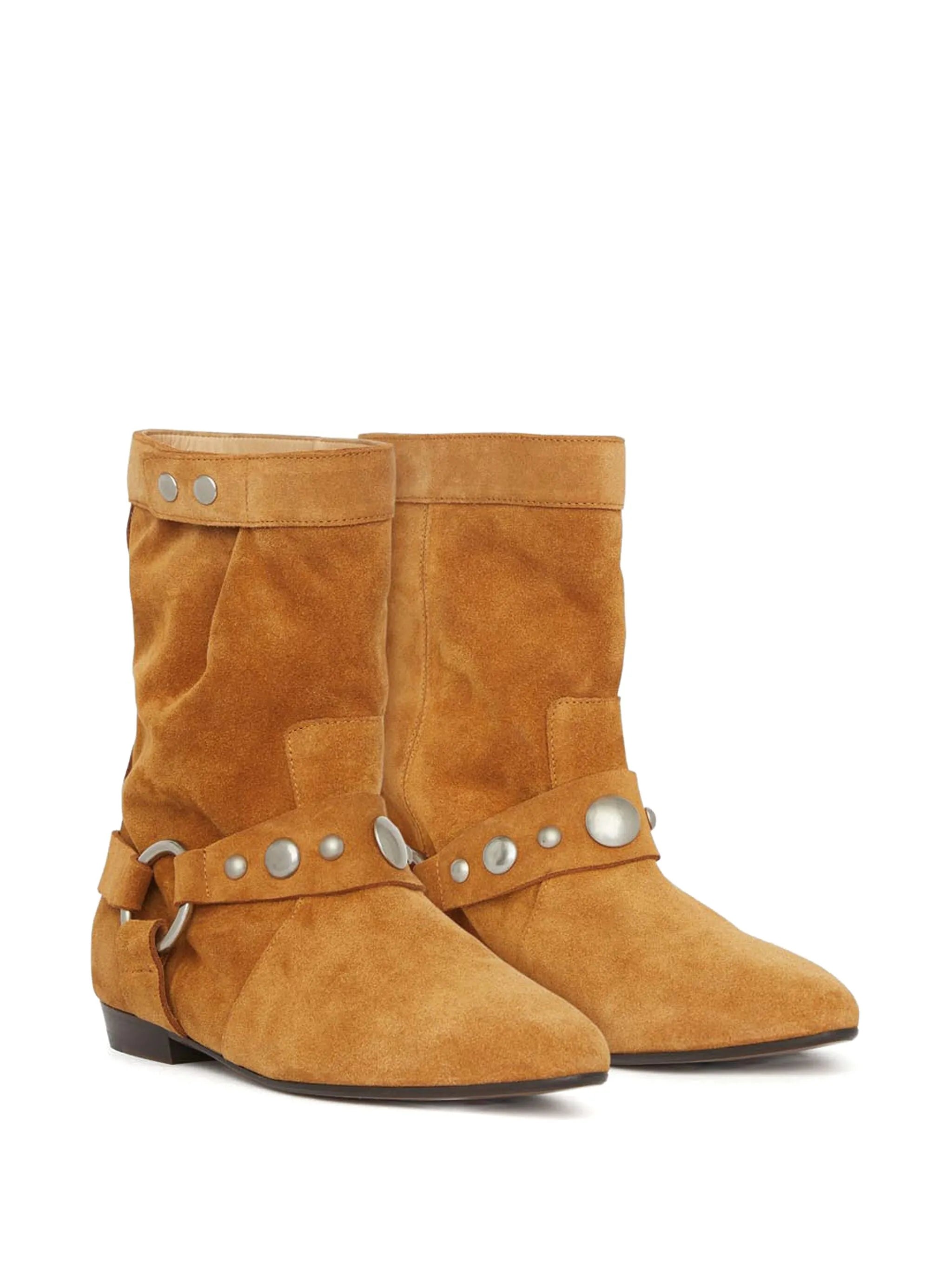 Stania studded suede boots