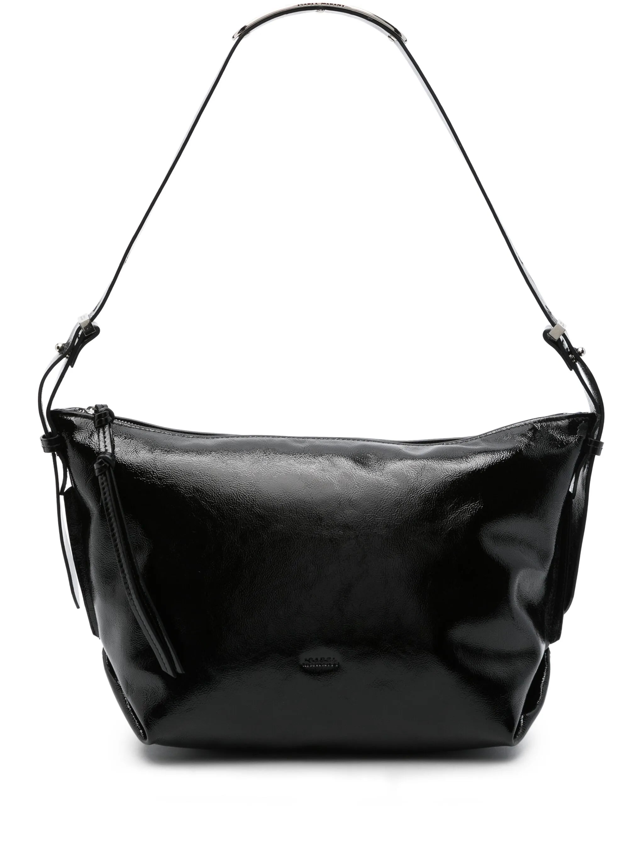 Leyden leather shoulder bag