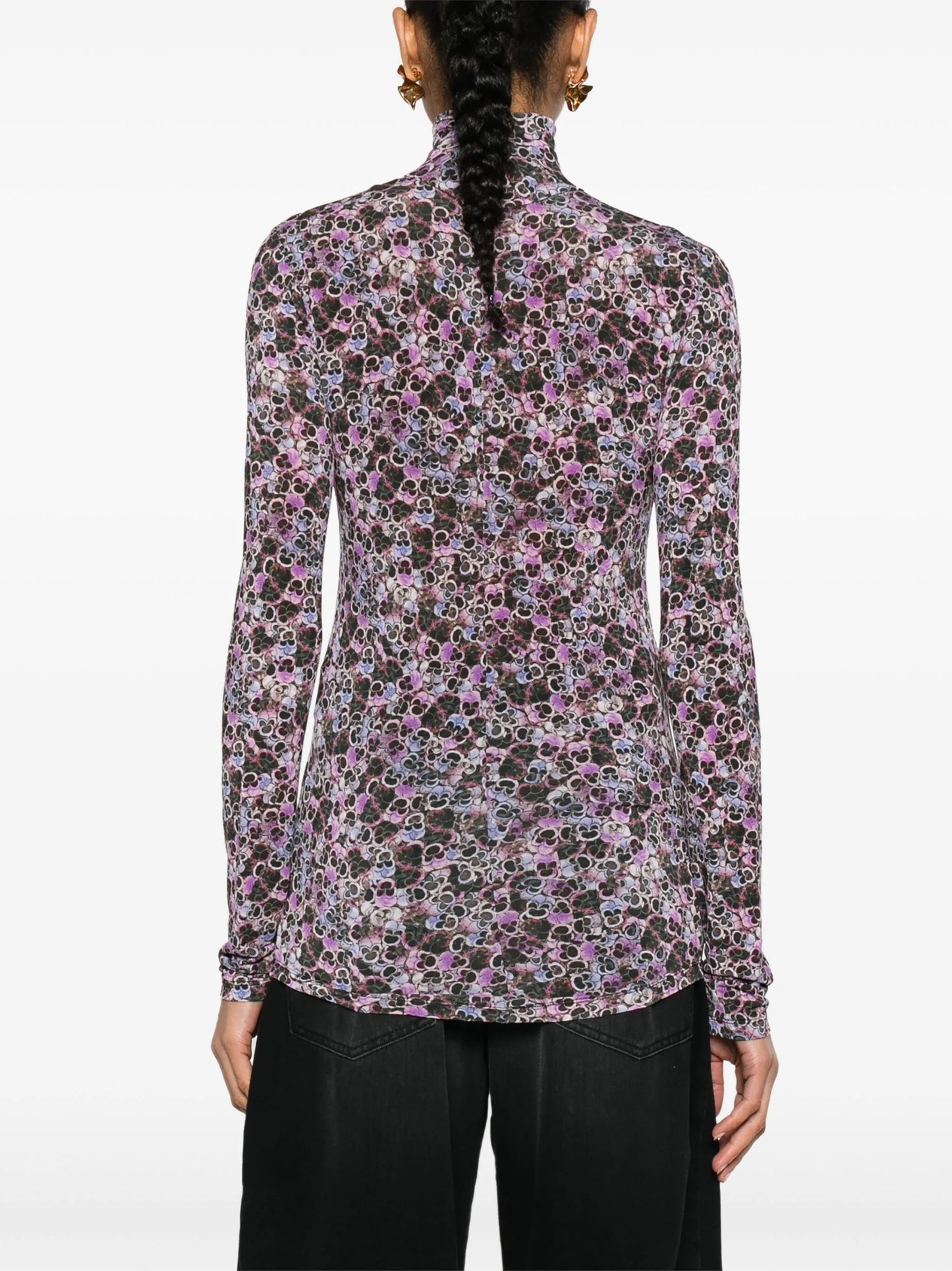 Joyela floral-print top