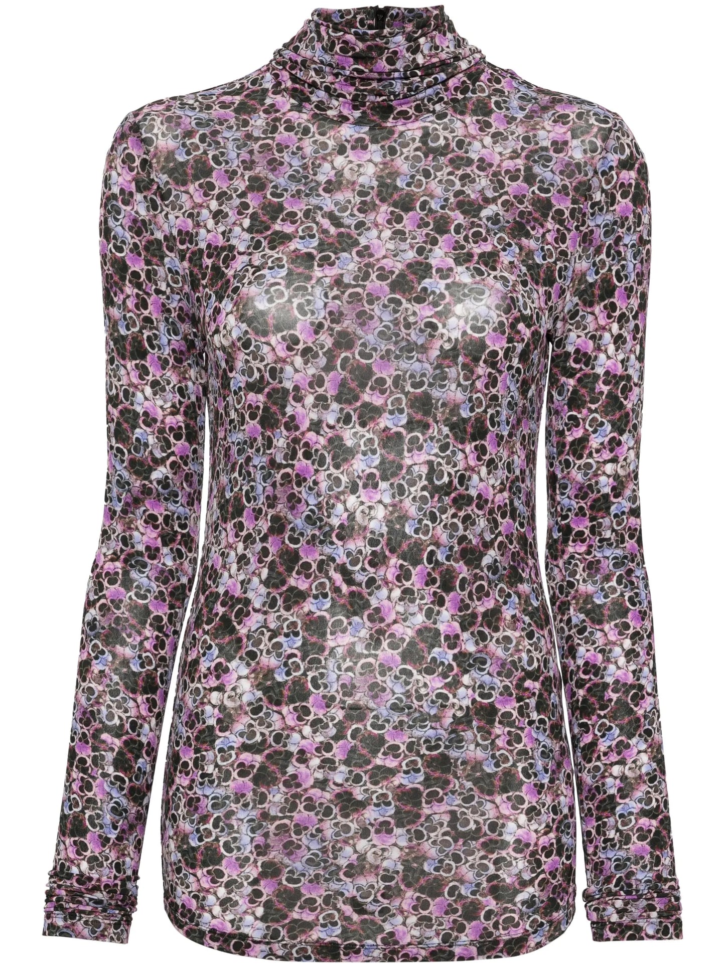 Joyela floral-print top