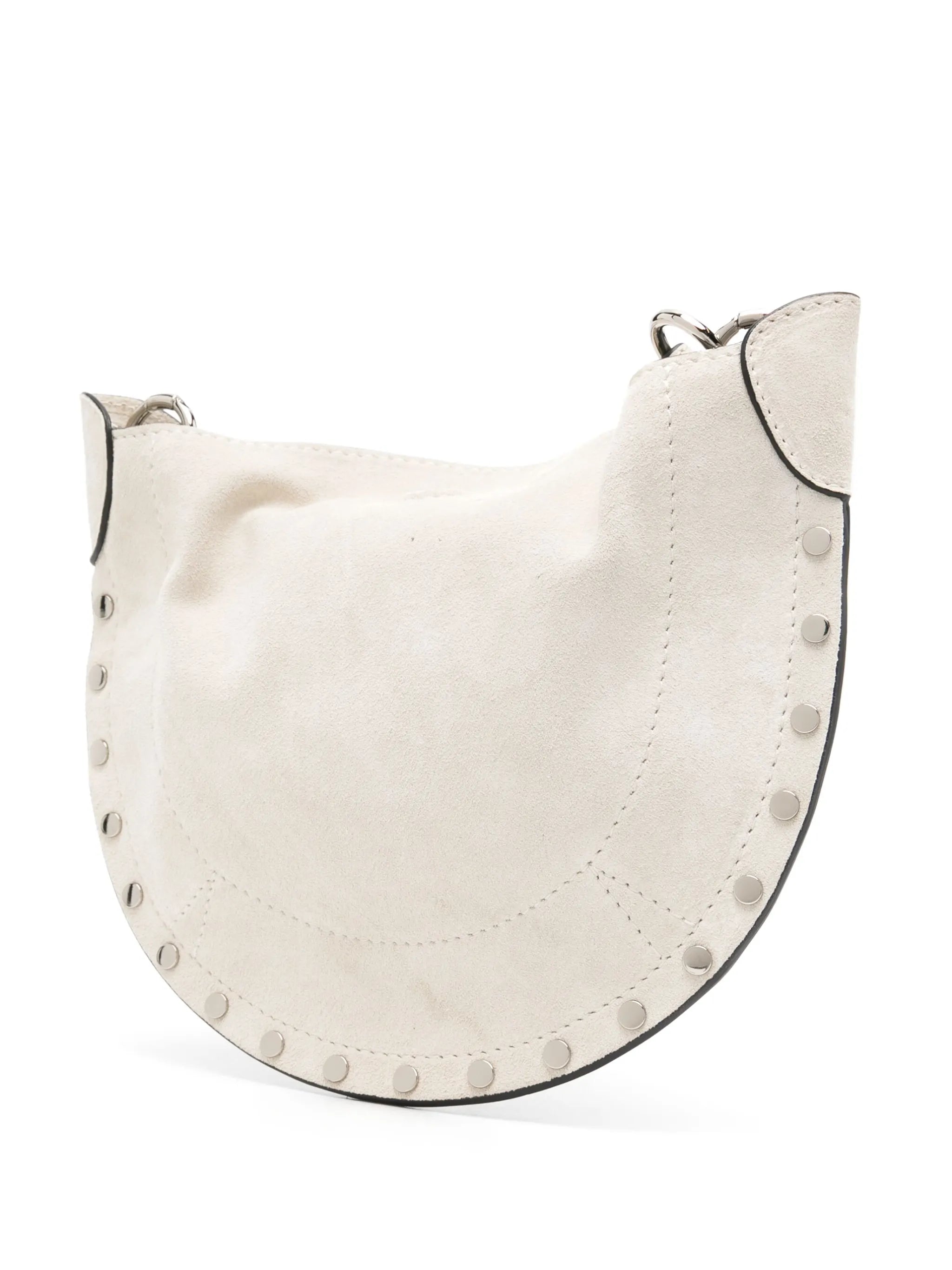 mini Moon suede shoulder bag