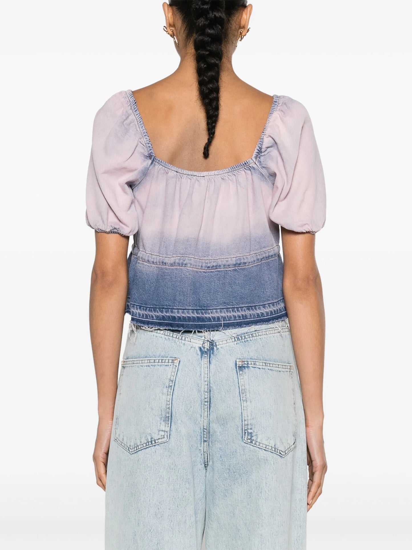 Future denim blouse