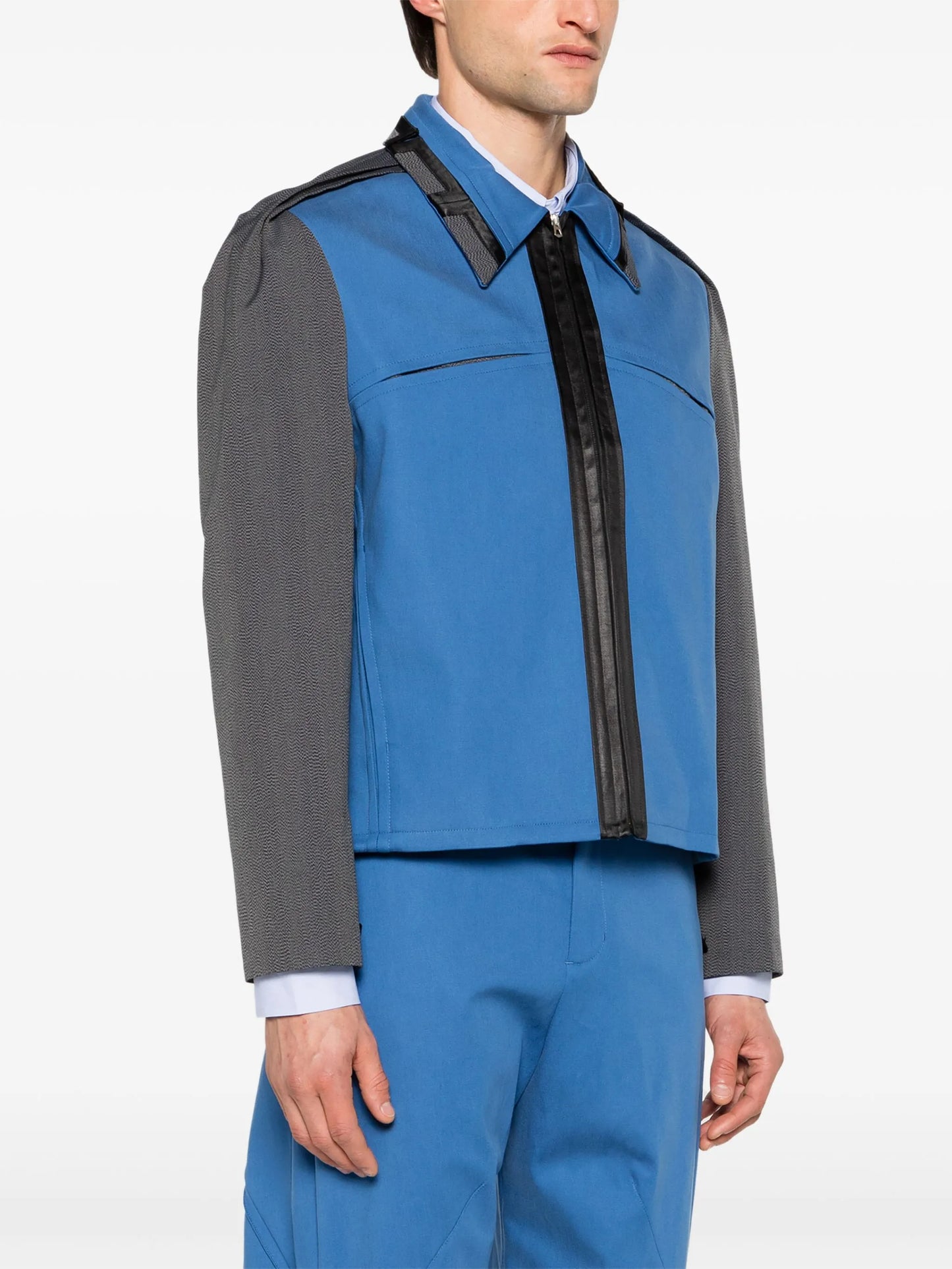 Ugo zip-up shirt jacket