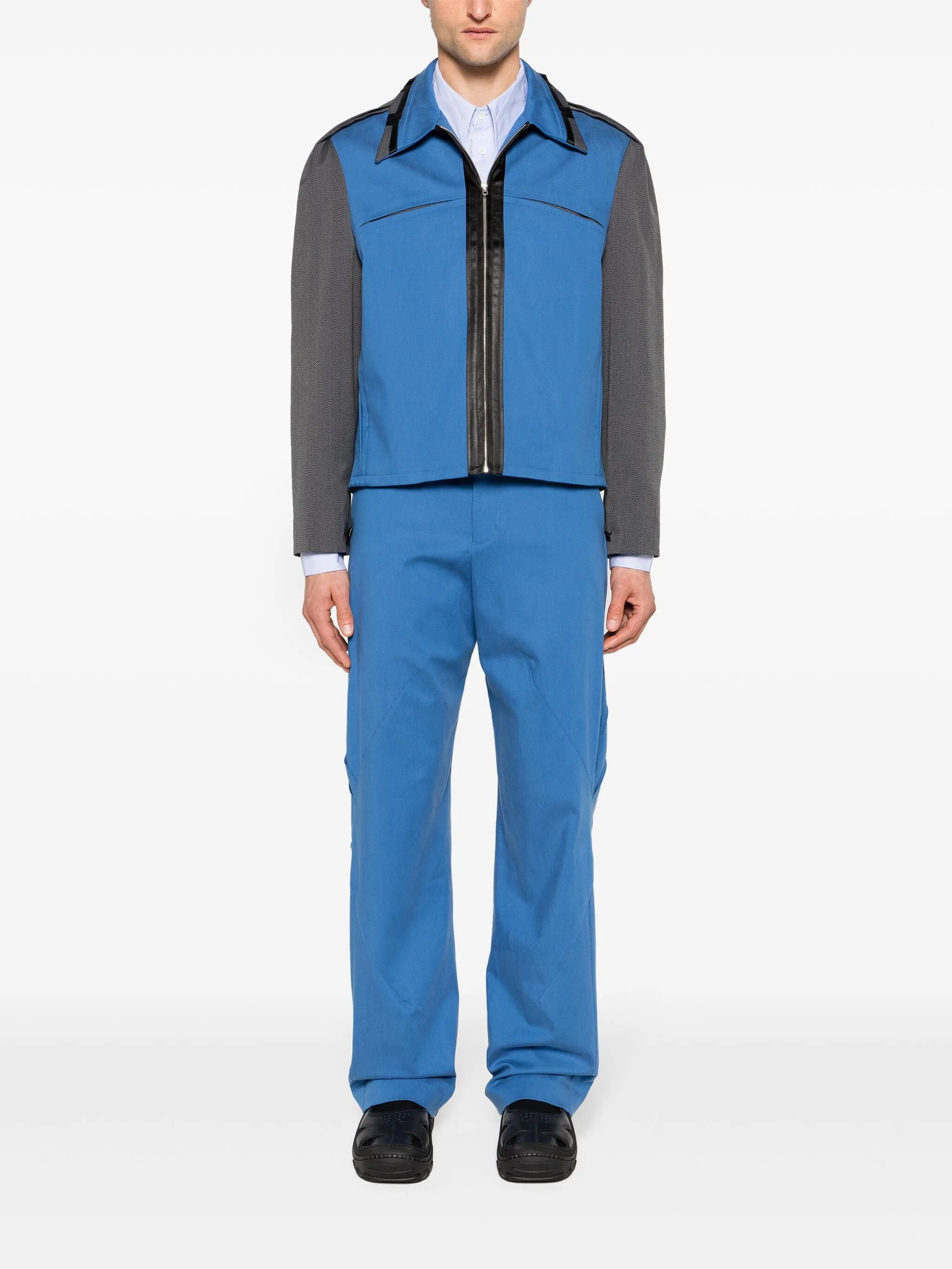 Ugo zip-up shirt jacket