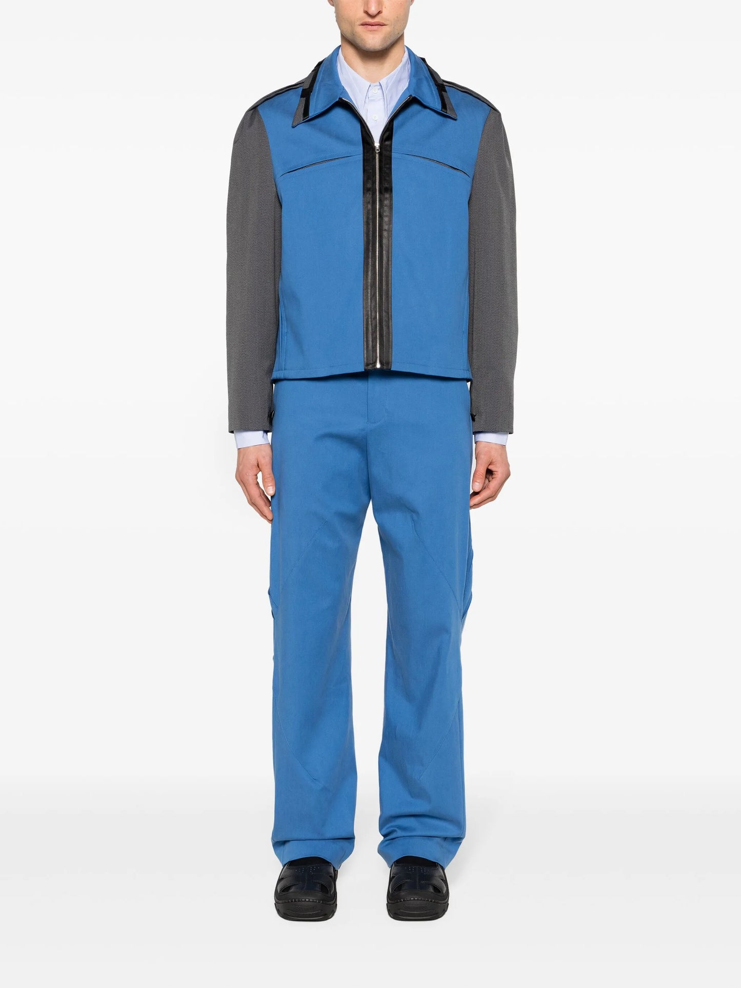 Ugo zip-up shirt jacket