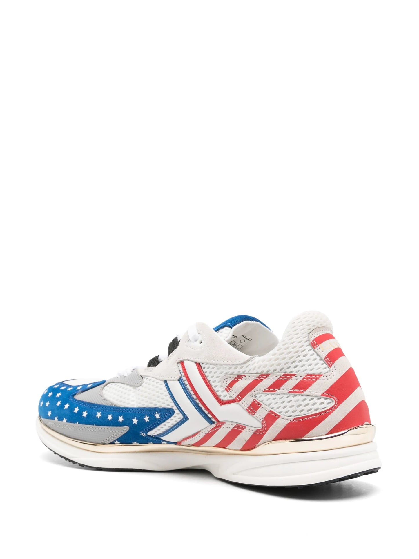Meteor colour-block panelled sneakers