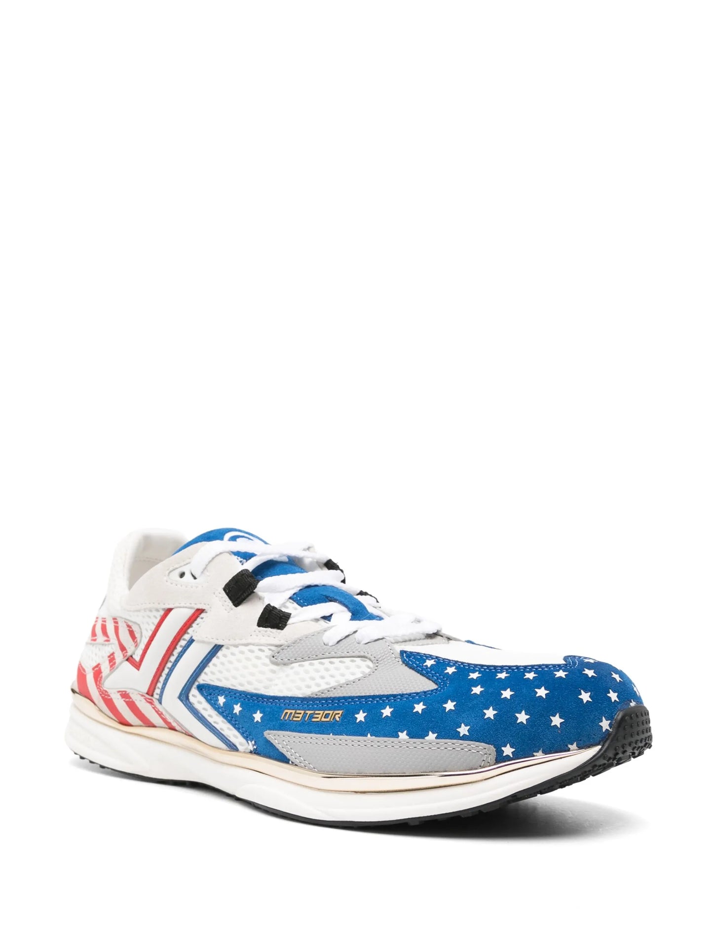 Meteor colour-block panelled sneakers
