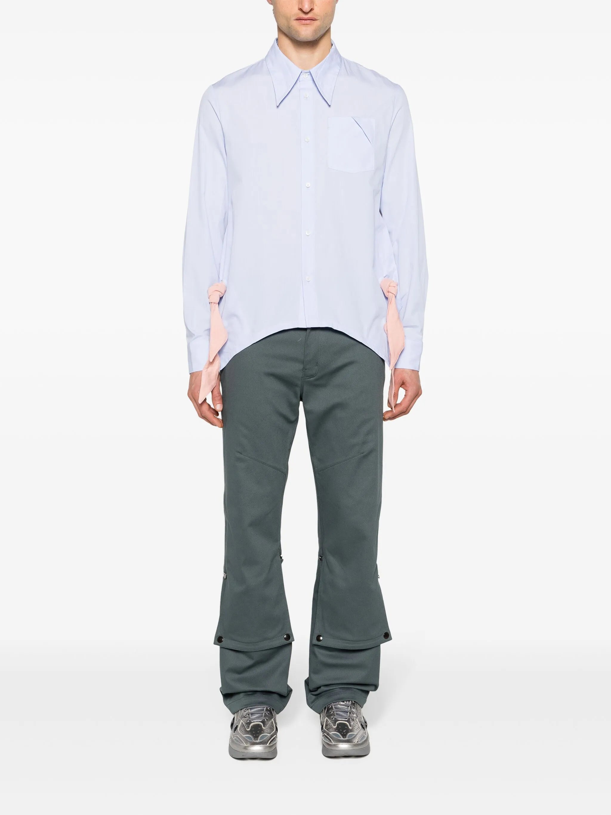 striped cotton shirt