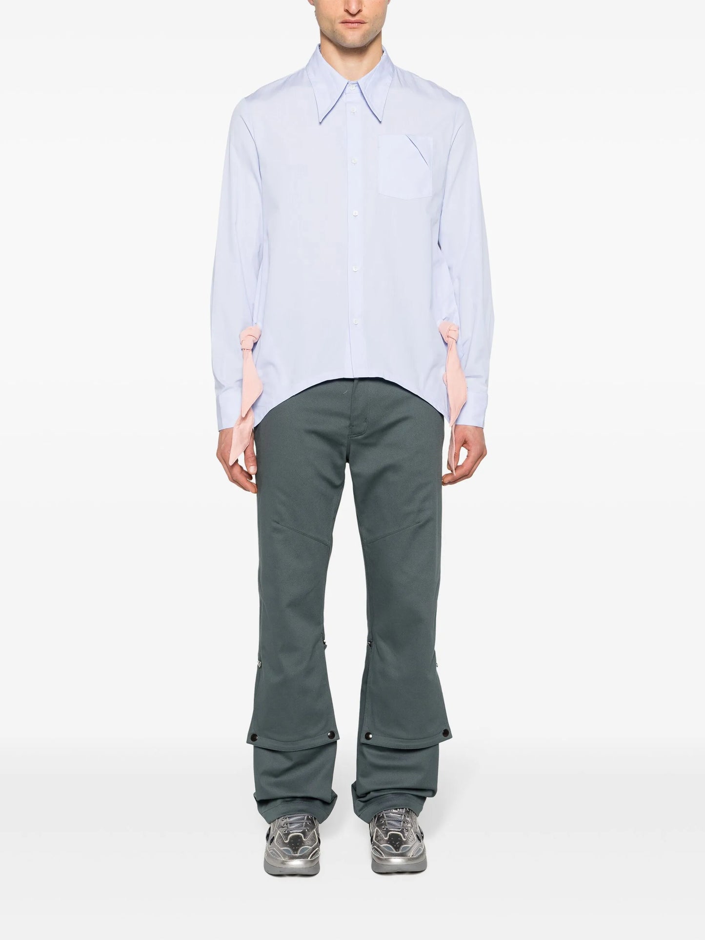striped cotton shirt