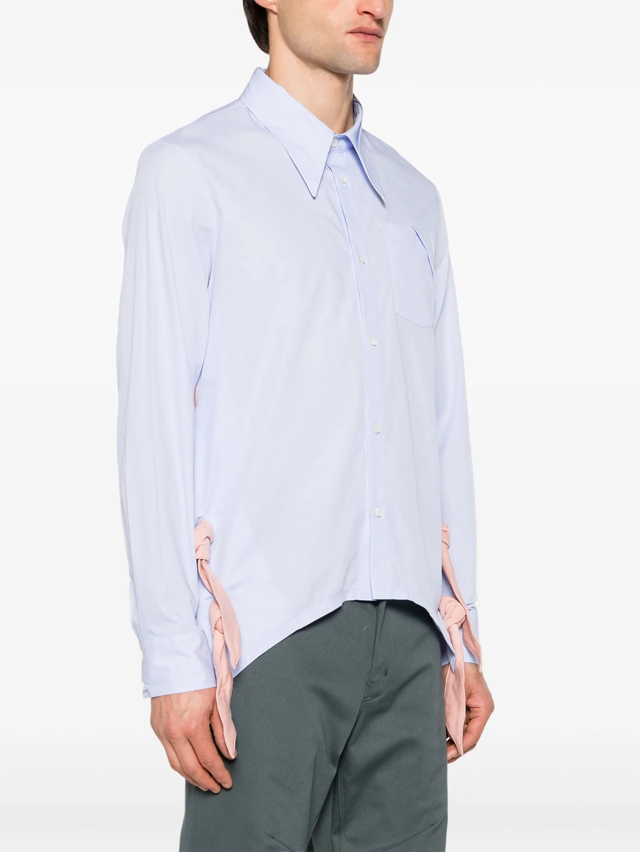 striped cotton shirt