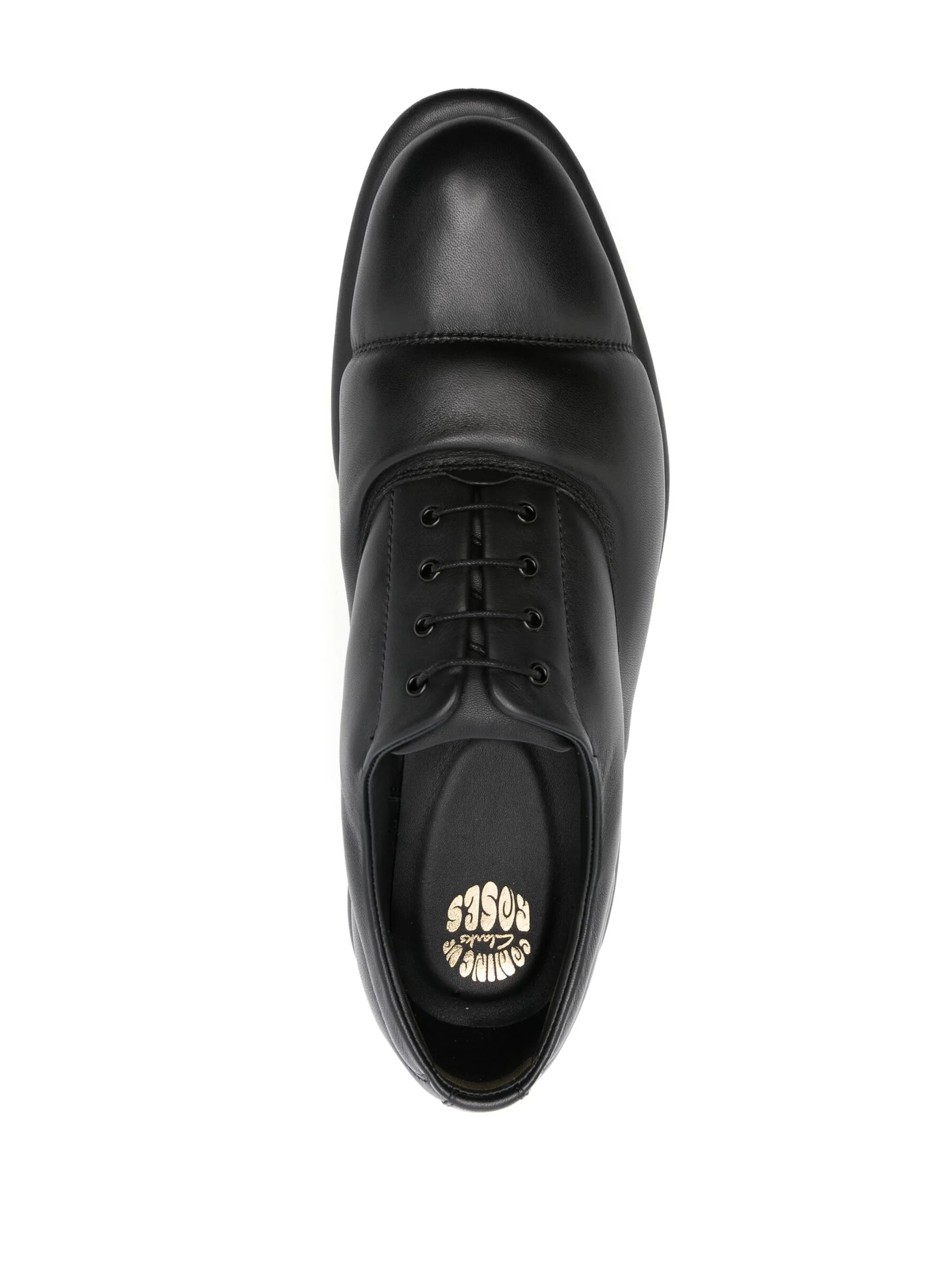 x Clarks leather Oxford shoes