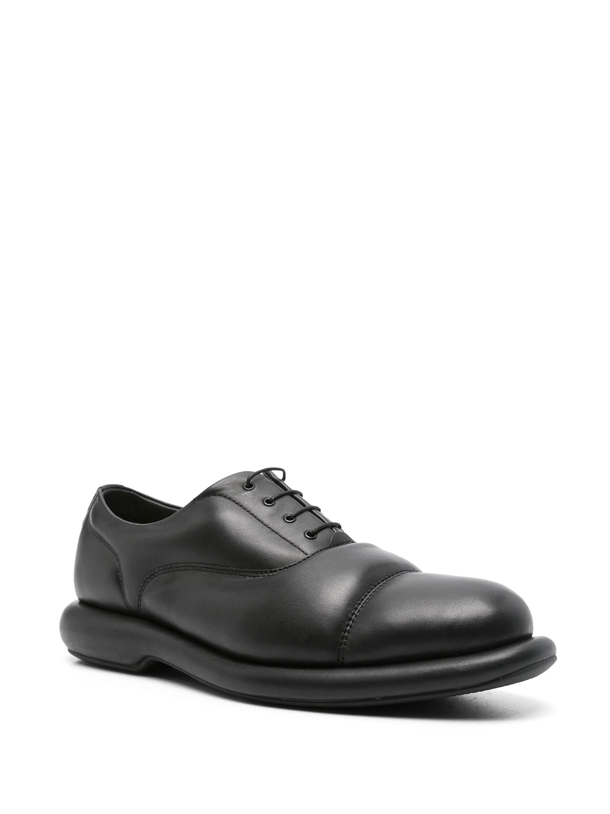 x Clarks leather Oxford shoes