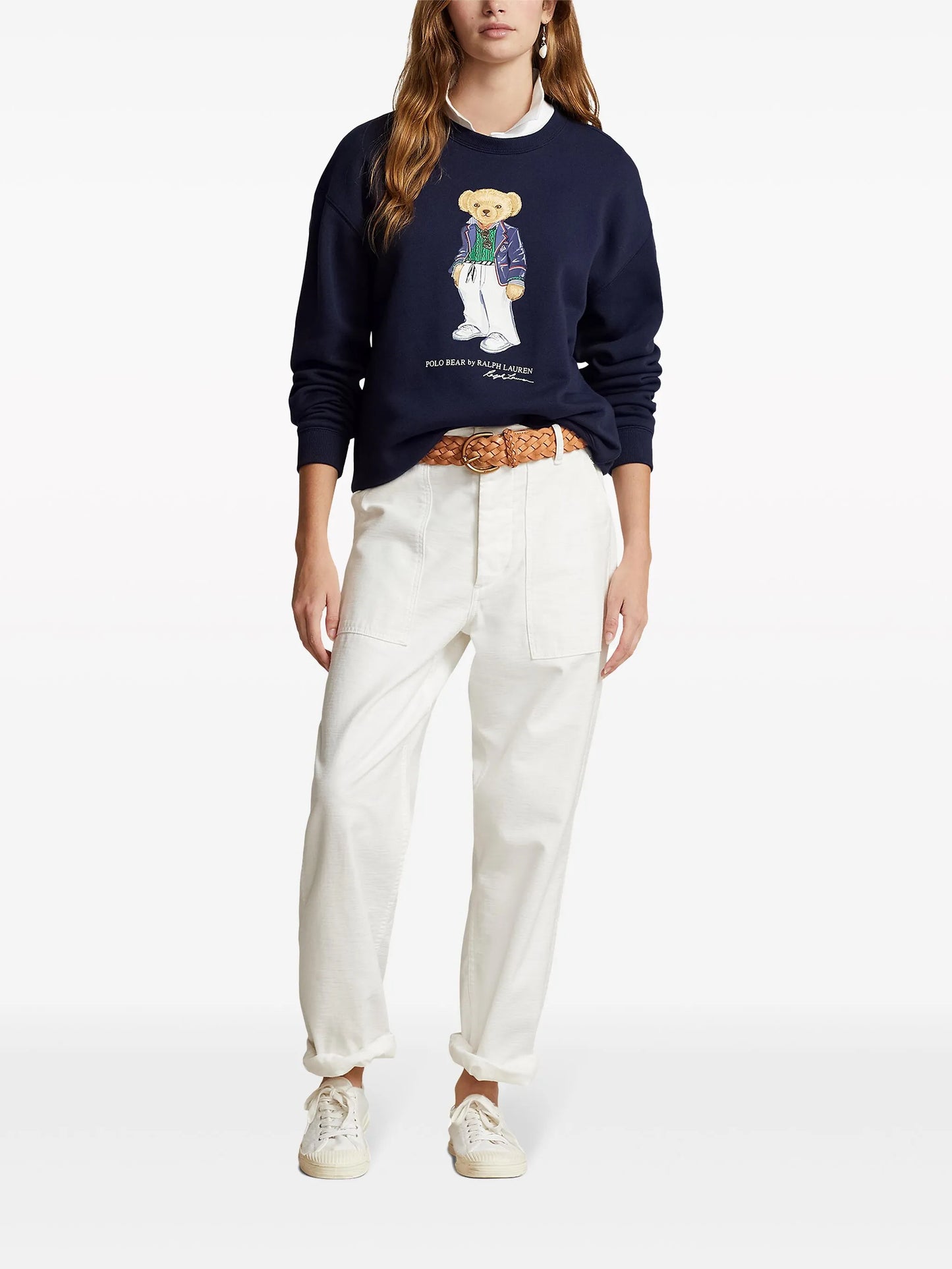 Polo Bear-motif sweatshirt