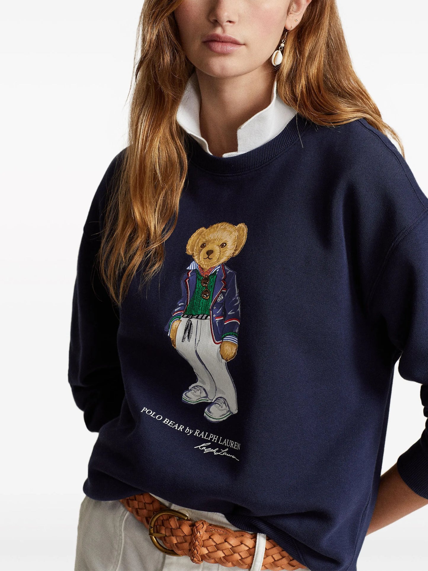 Polo Bear-motif sweatshirt