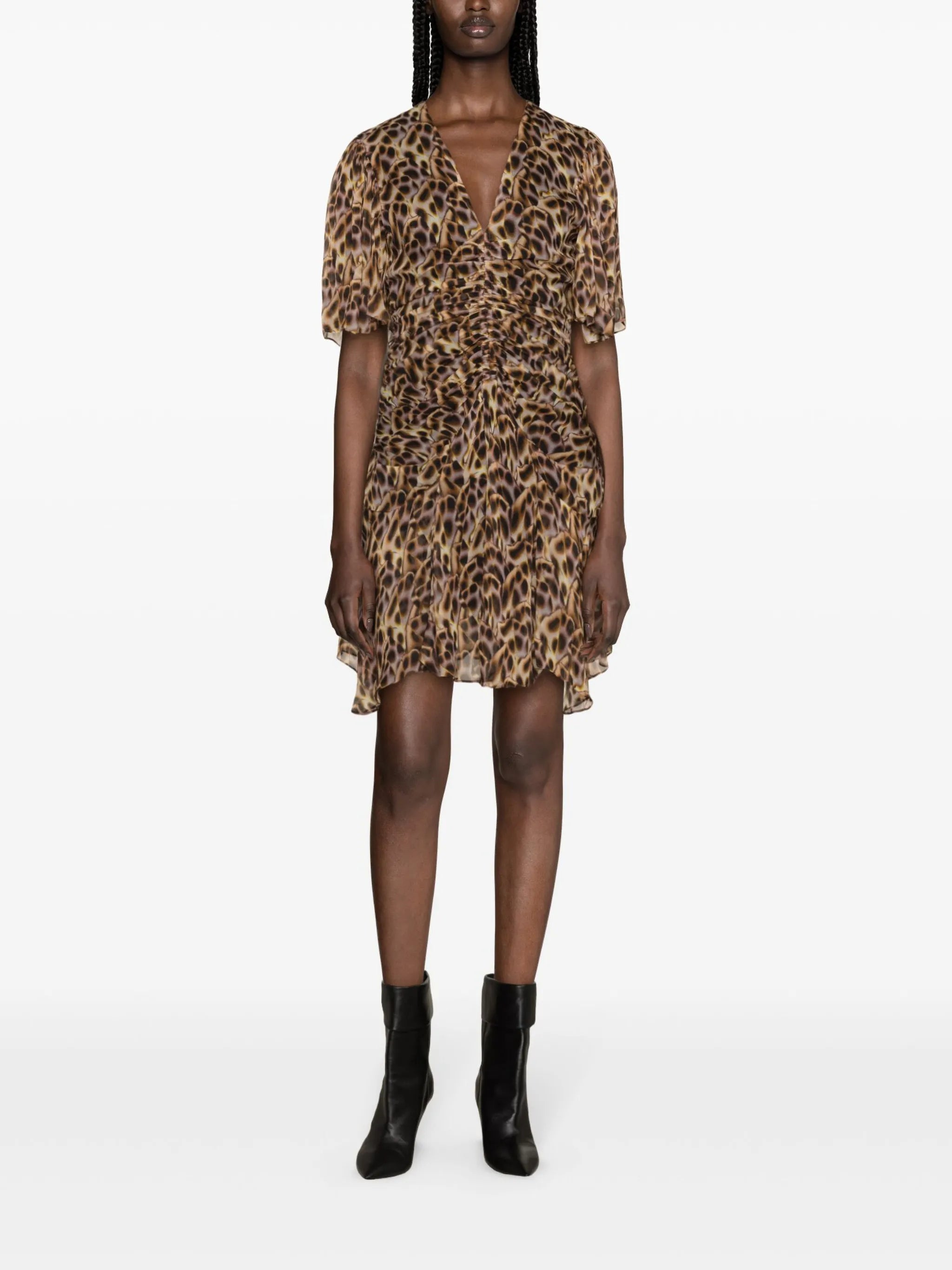 Vivienne ruched minidress