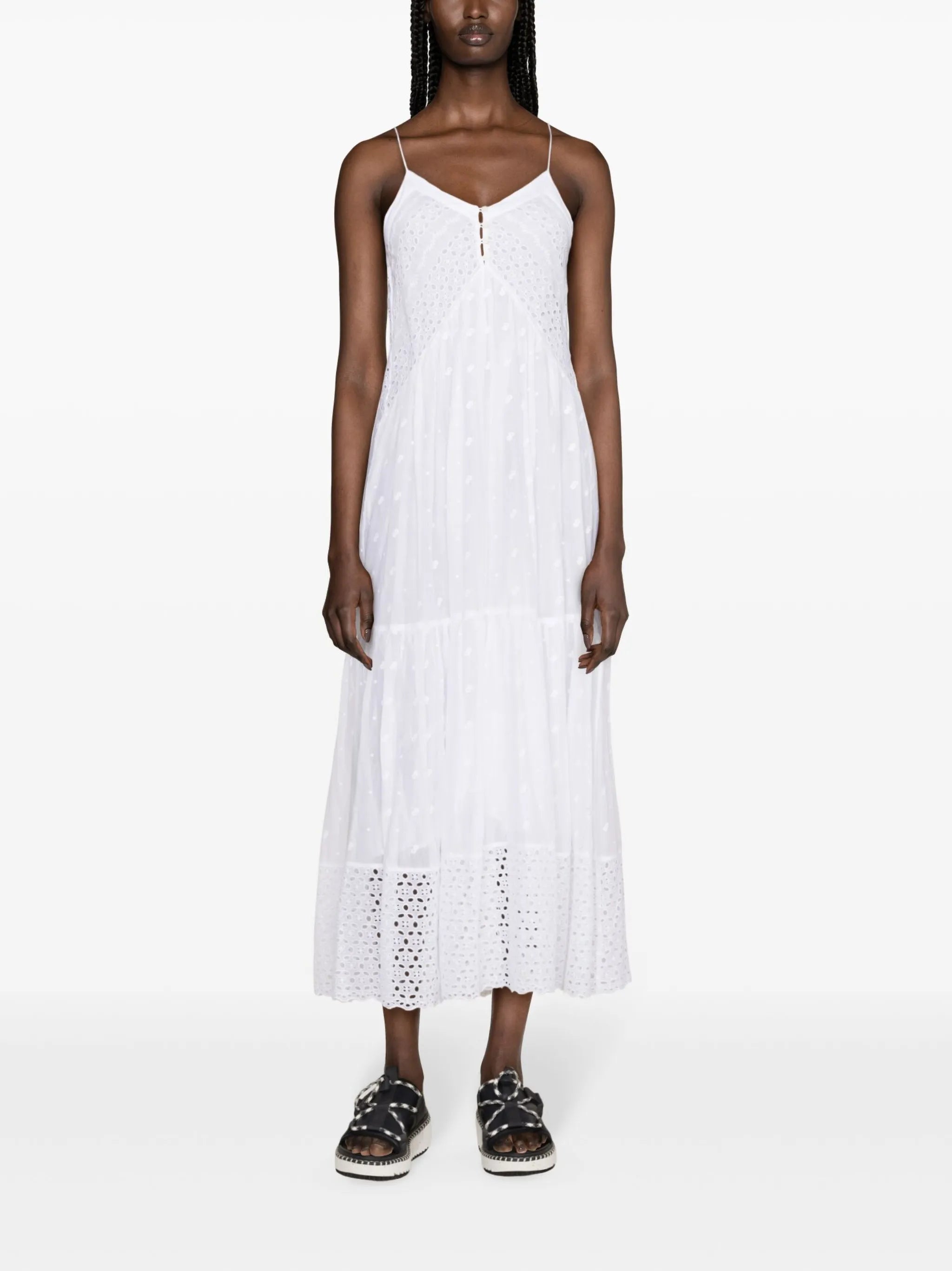 Sabba broderie-anglaise maxi dress