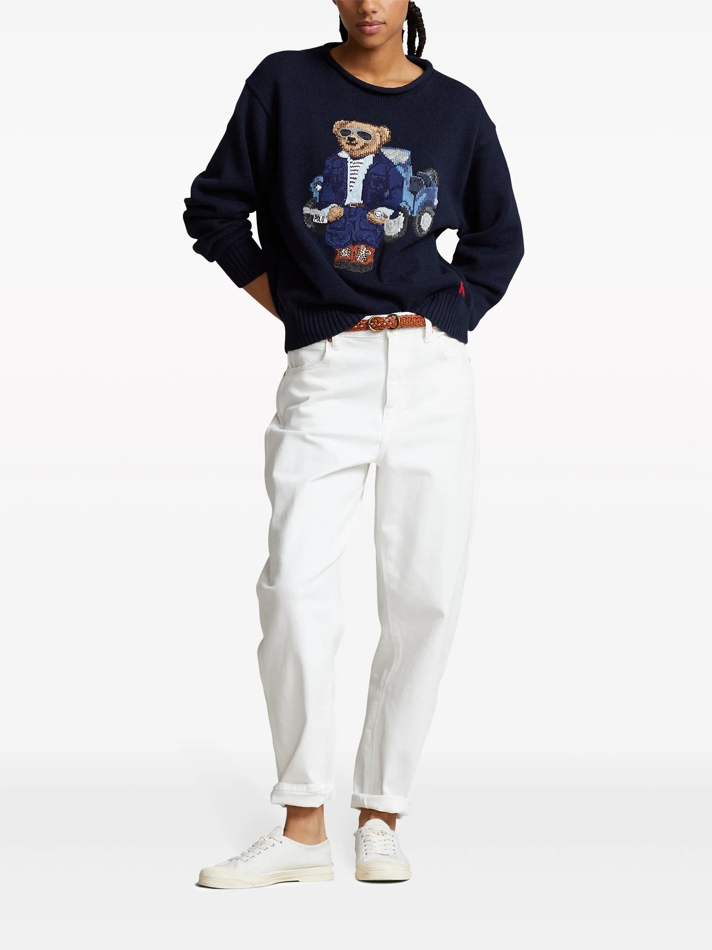 Polo Bear cotton jumper