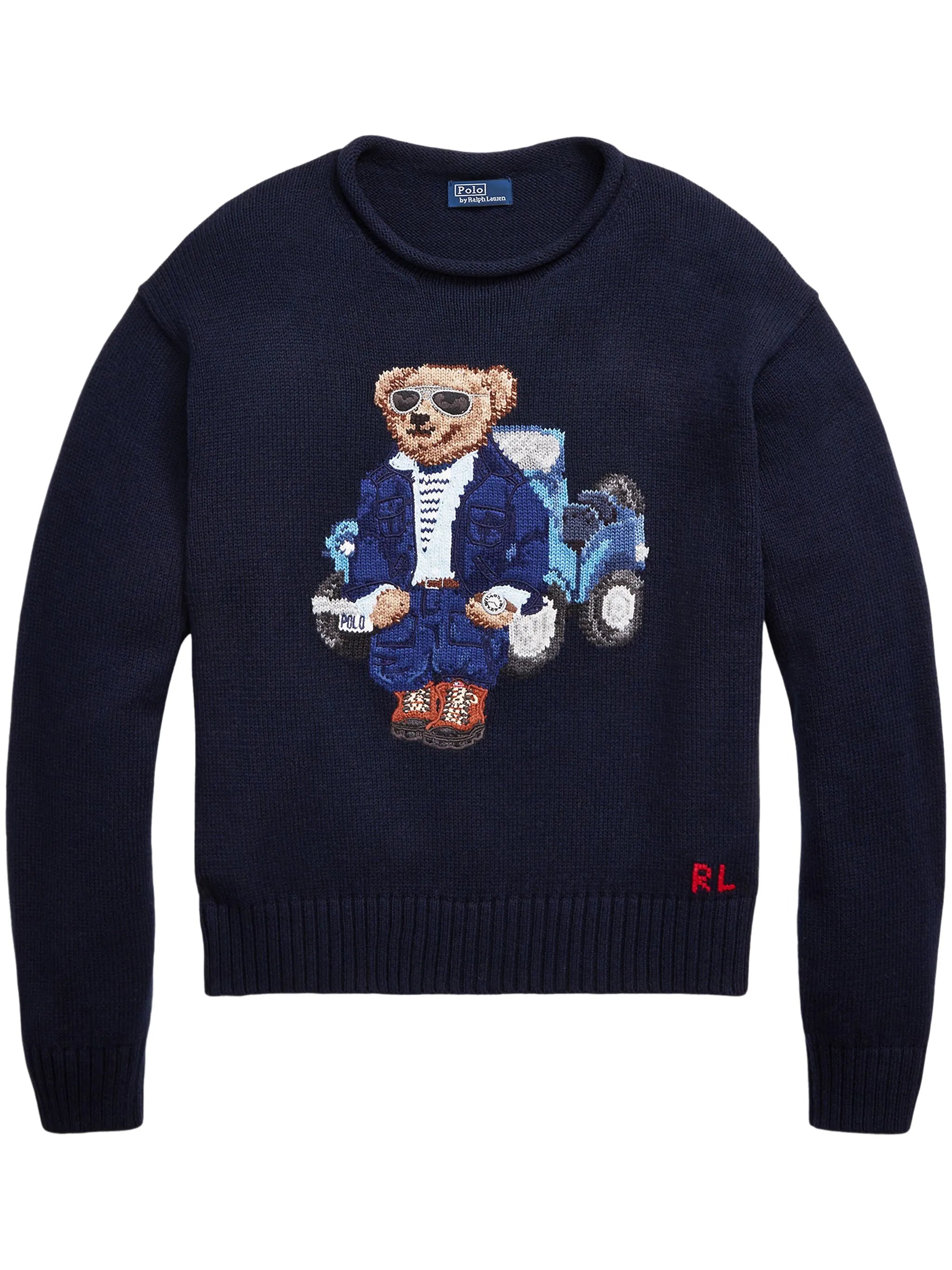 Polo Bear cotton jumper