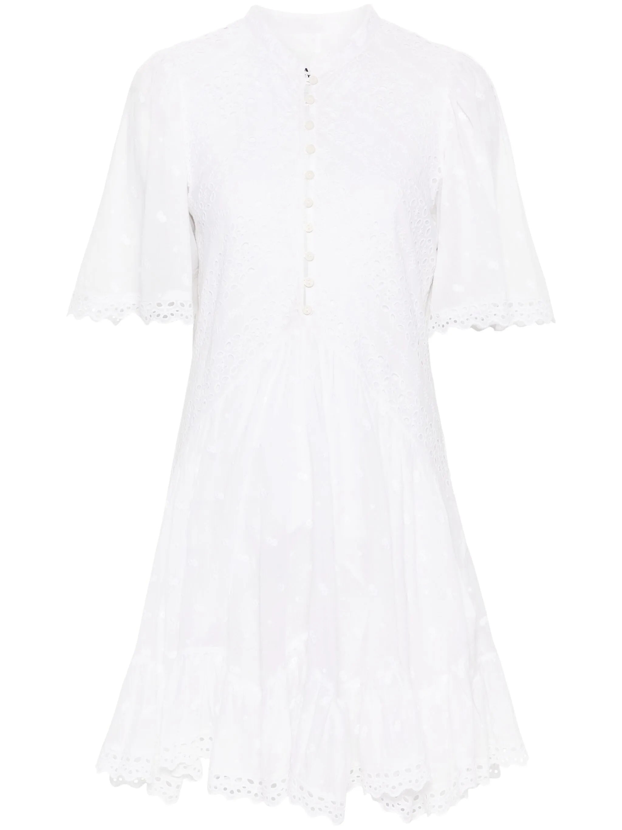 Slayae broderie-anglaise minidress