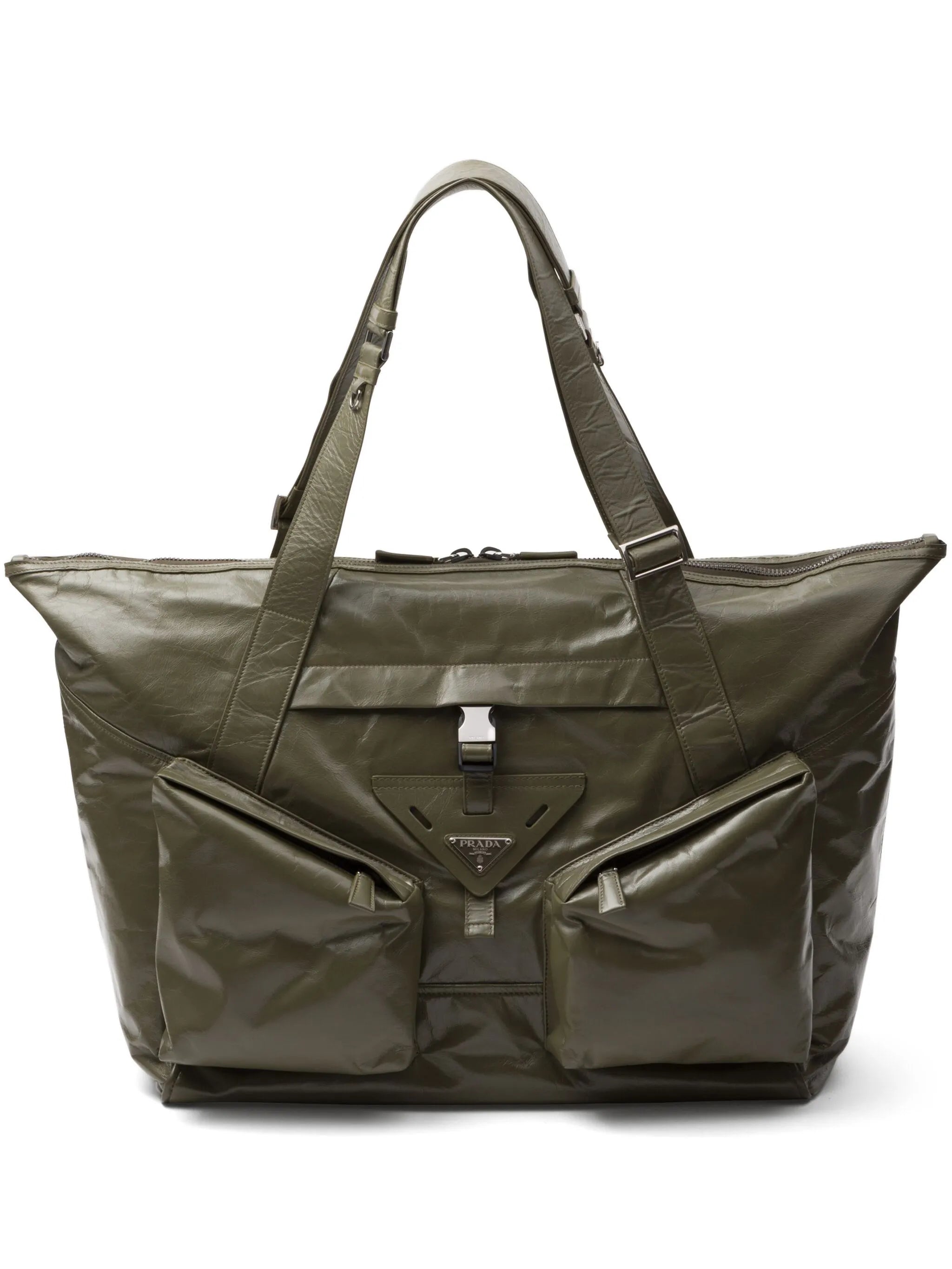 leather travel bag