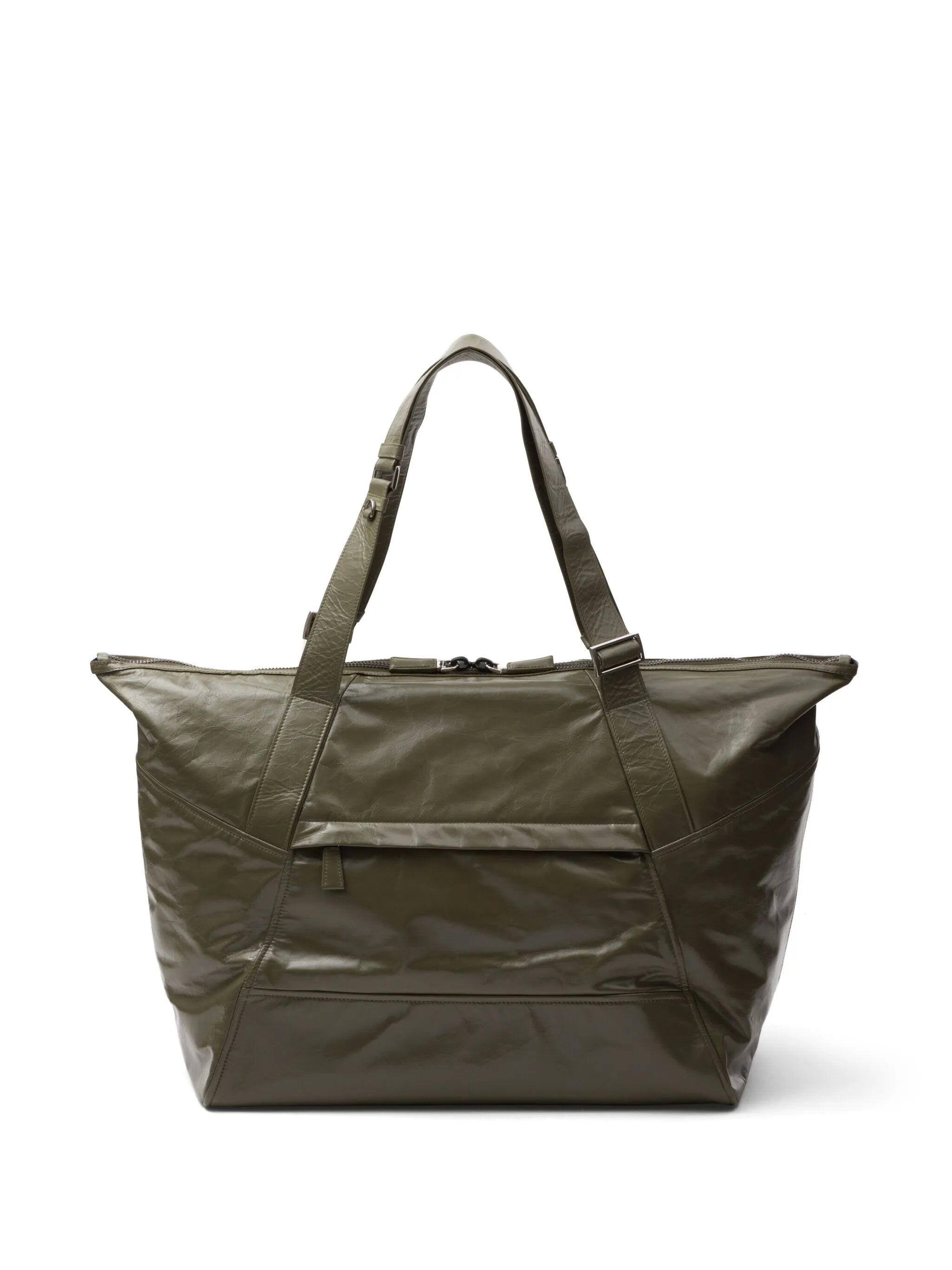 leather travel bag