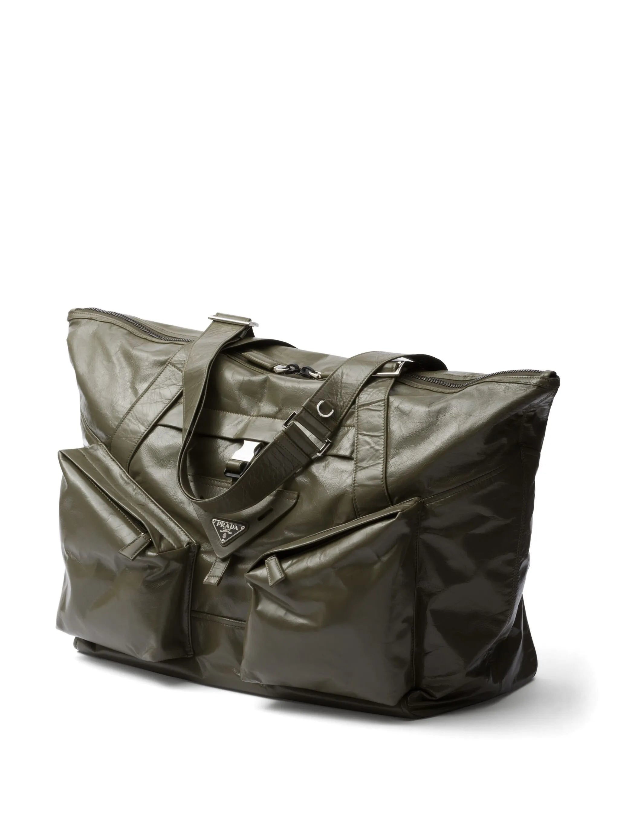 leather travel bag