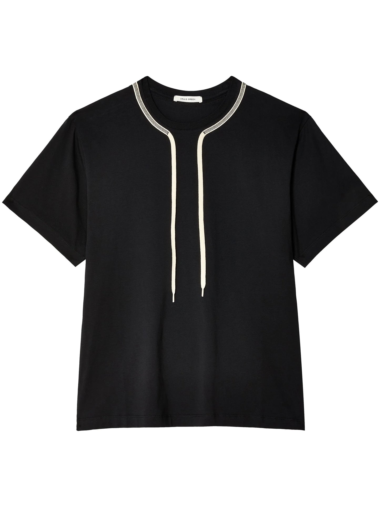 Flatlock cotton T-shirt