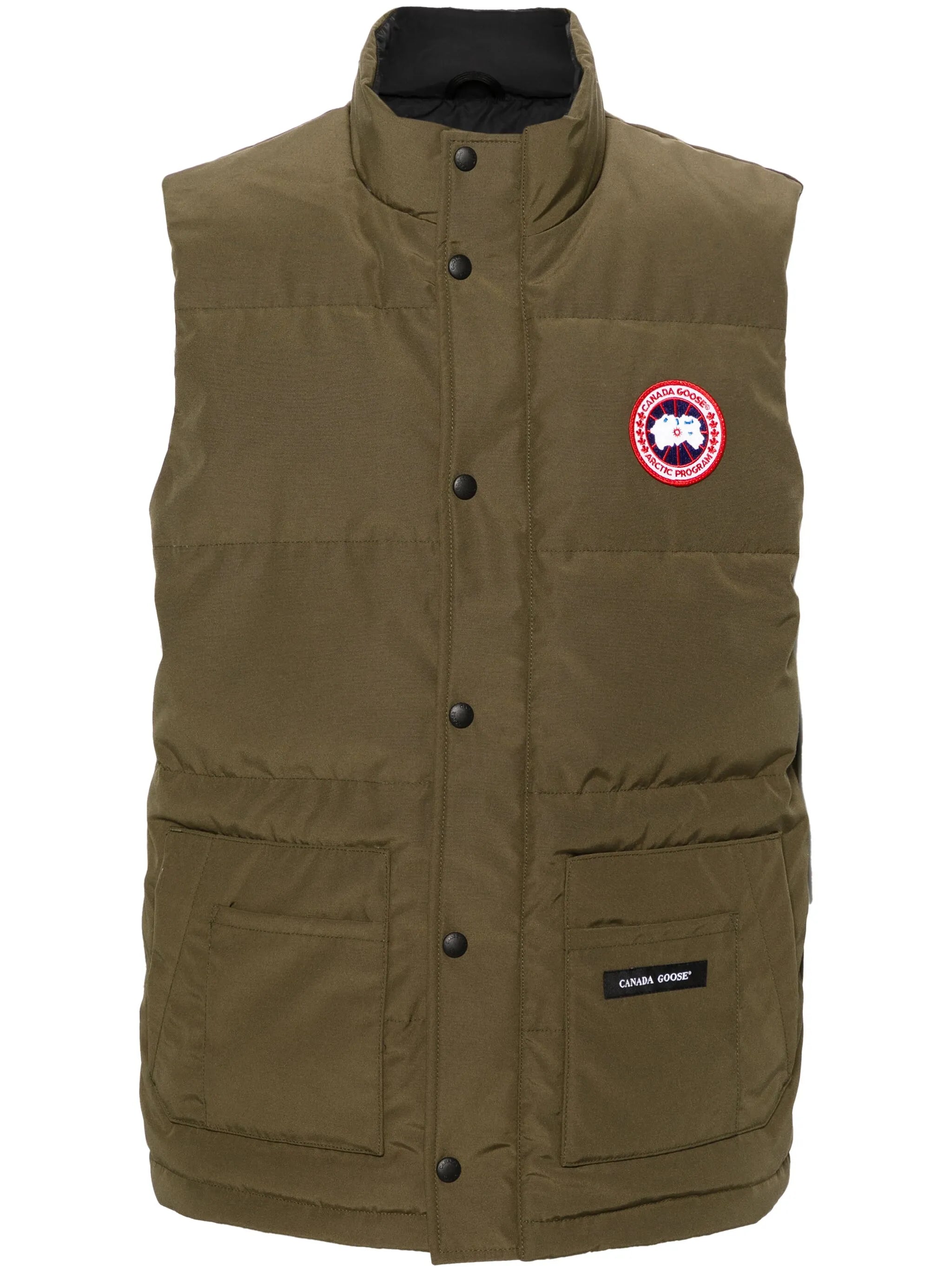 Freestyle logo-patch gilet