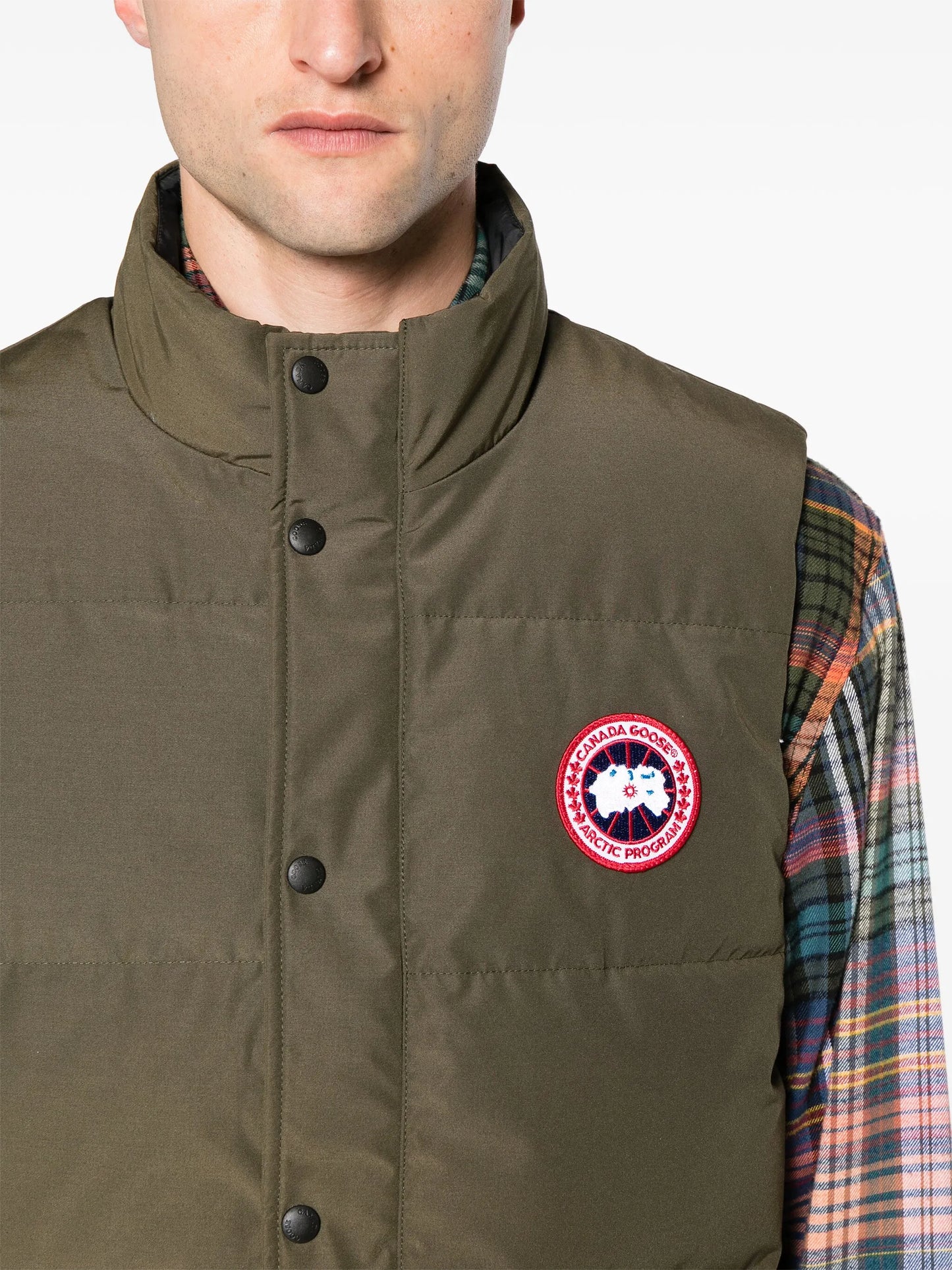 Freestyle logo-patch gilet