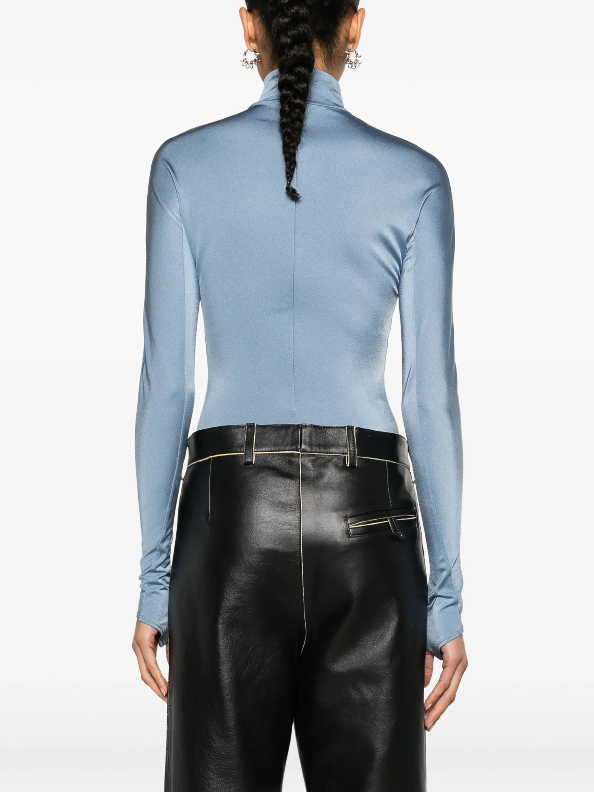 logo-appliqué bodysuit