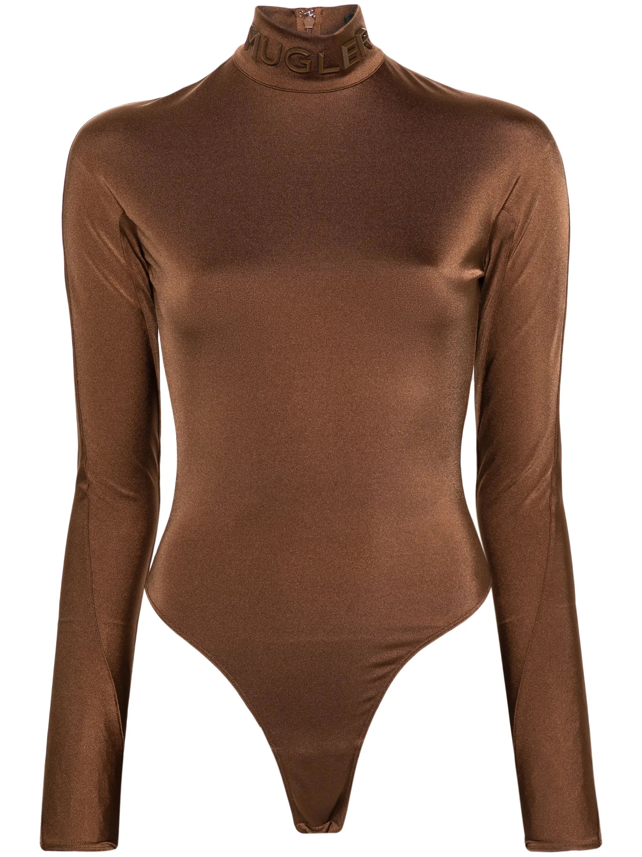 logo-appliqué bodysuit