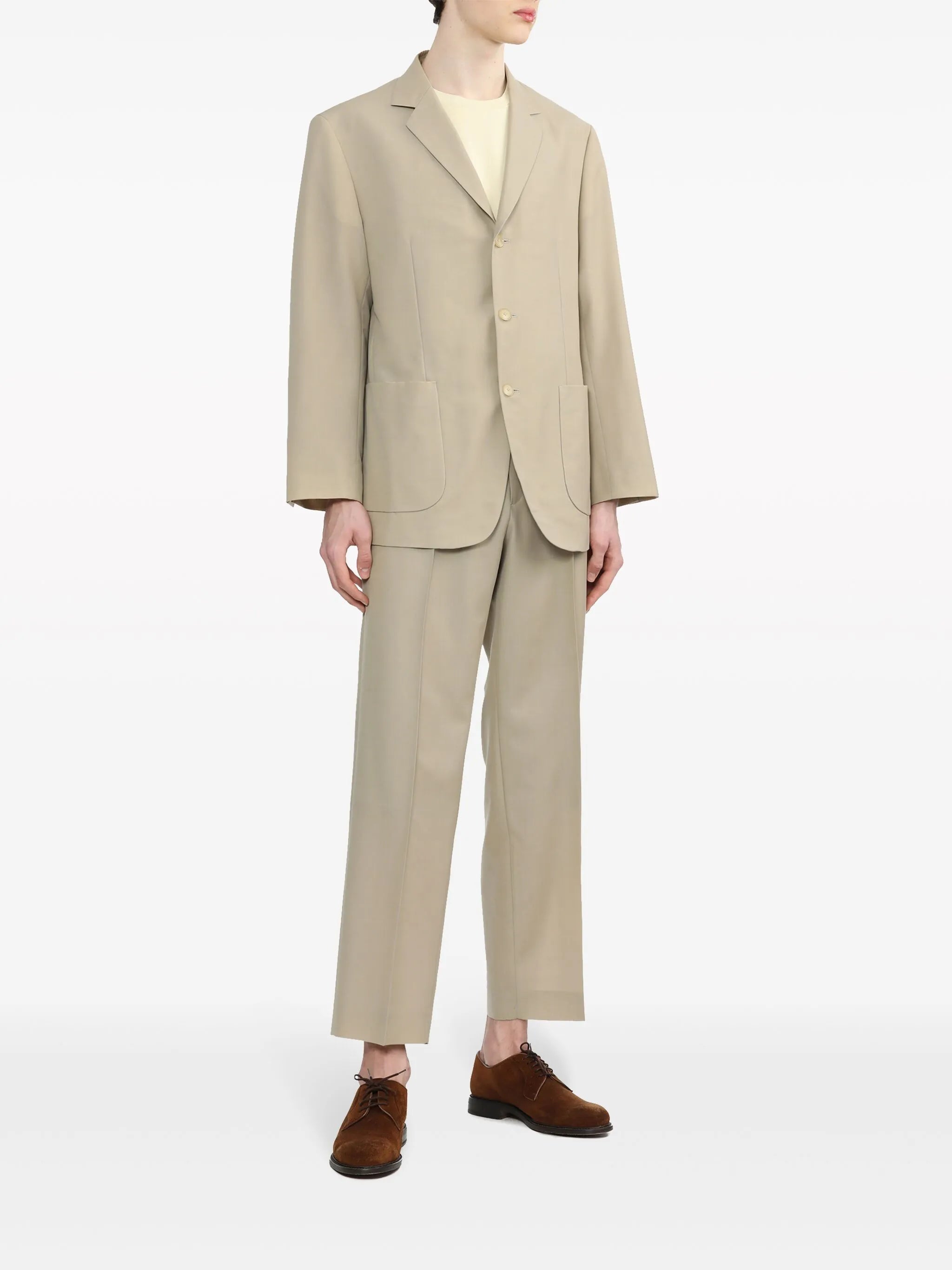 wool-blend blazer