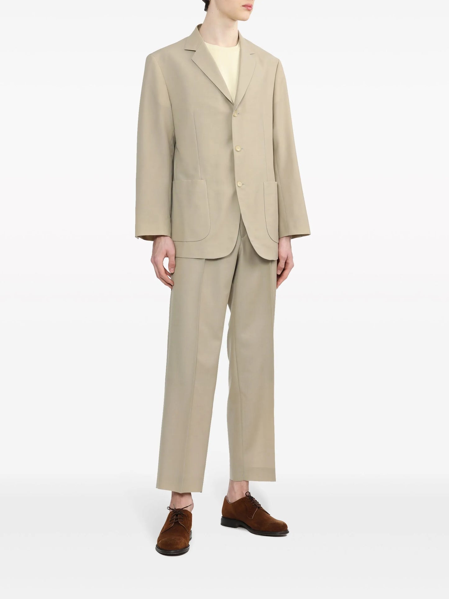 wool-blend blazer