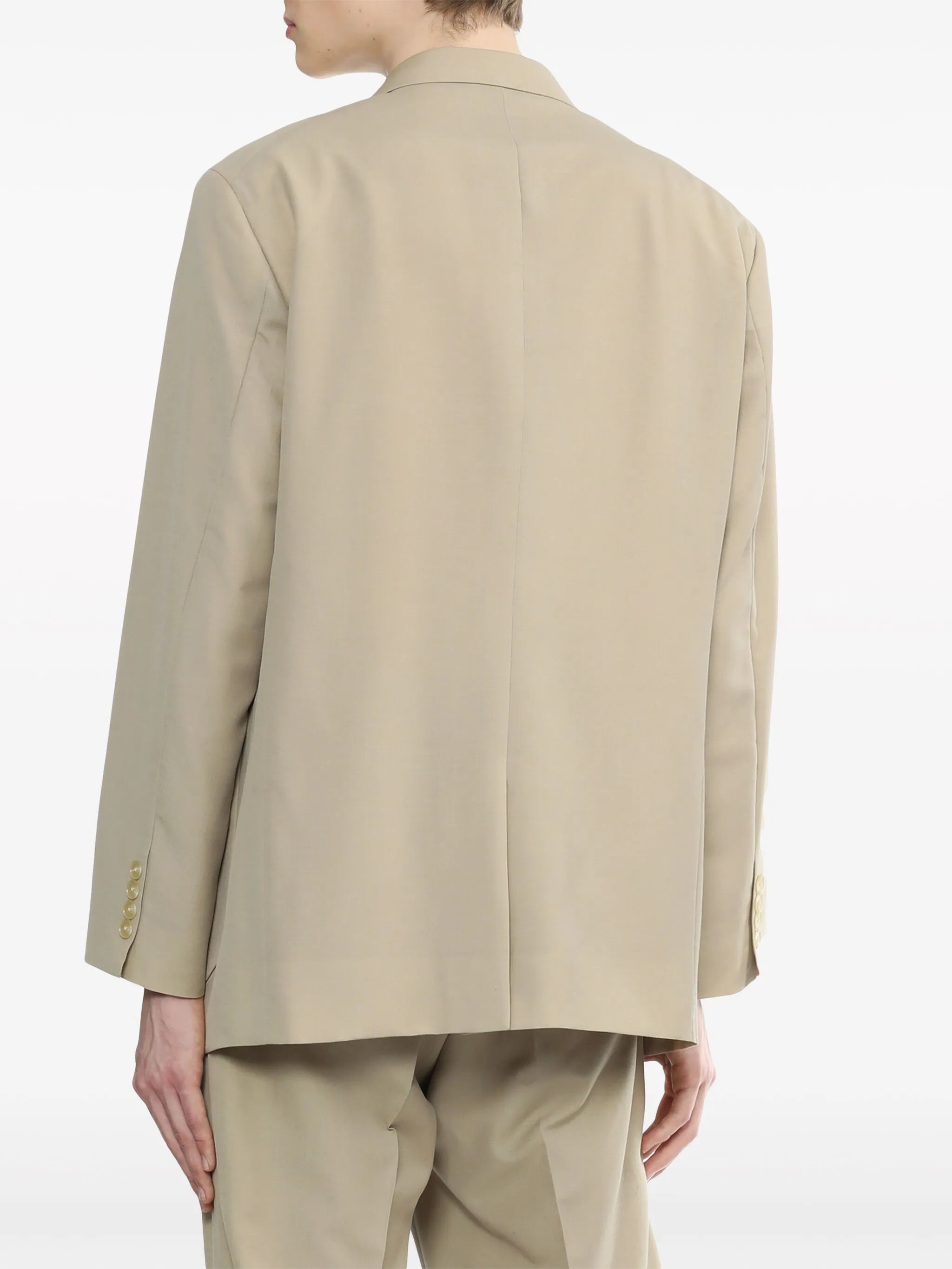 wool-blend blazer