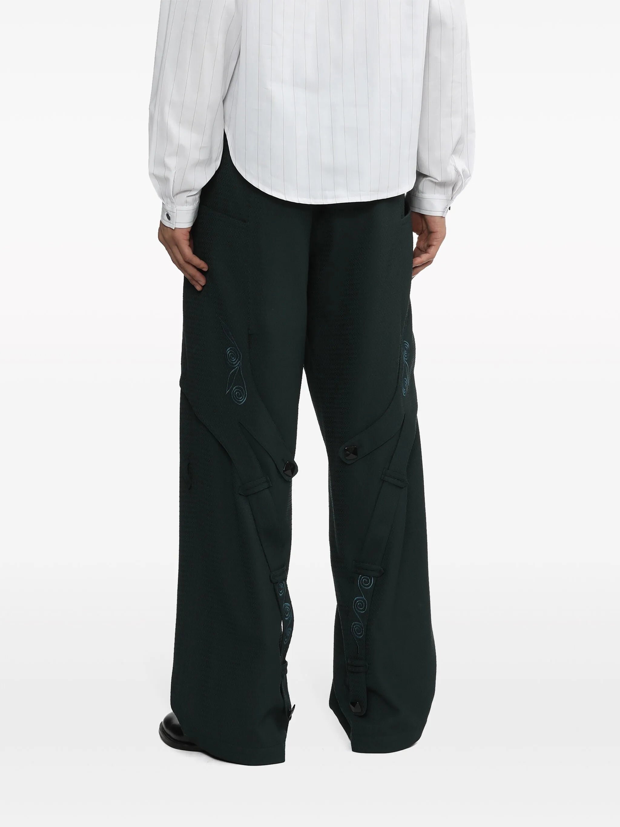 Nesebur straight-leg trousers