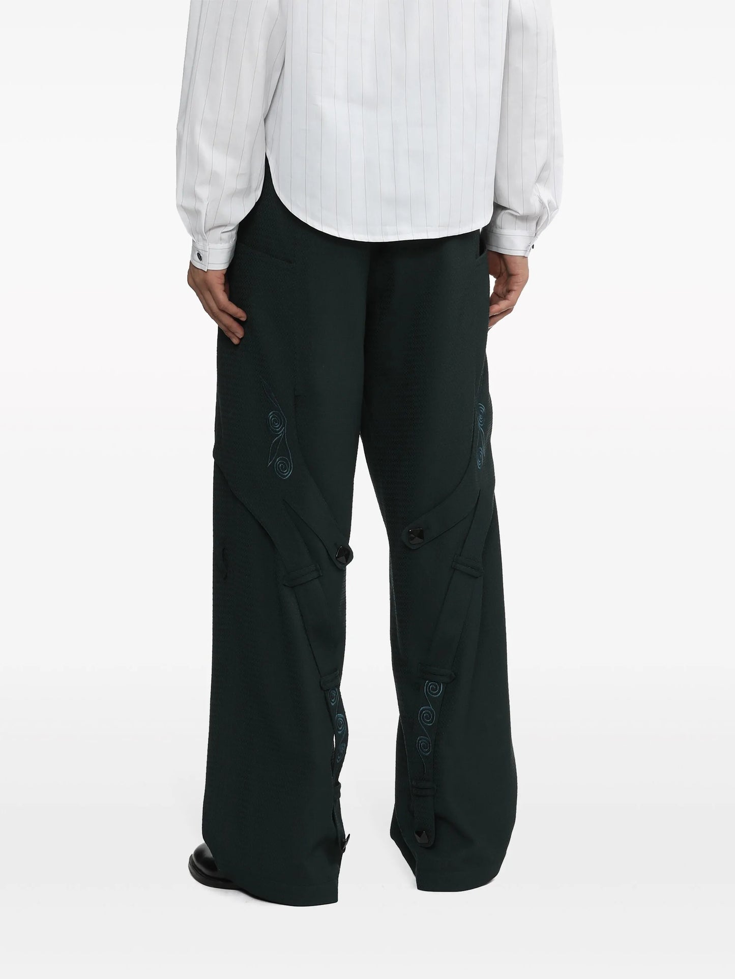 Nesebur straight-leg trousers