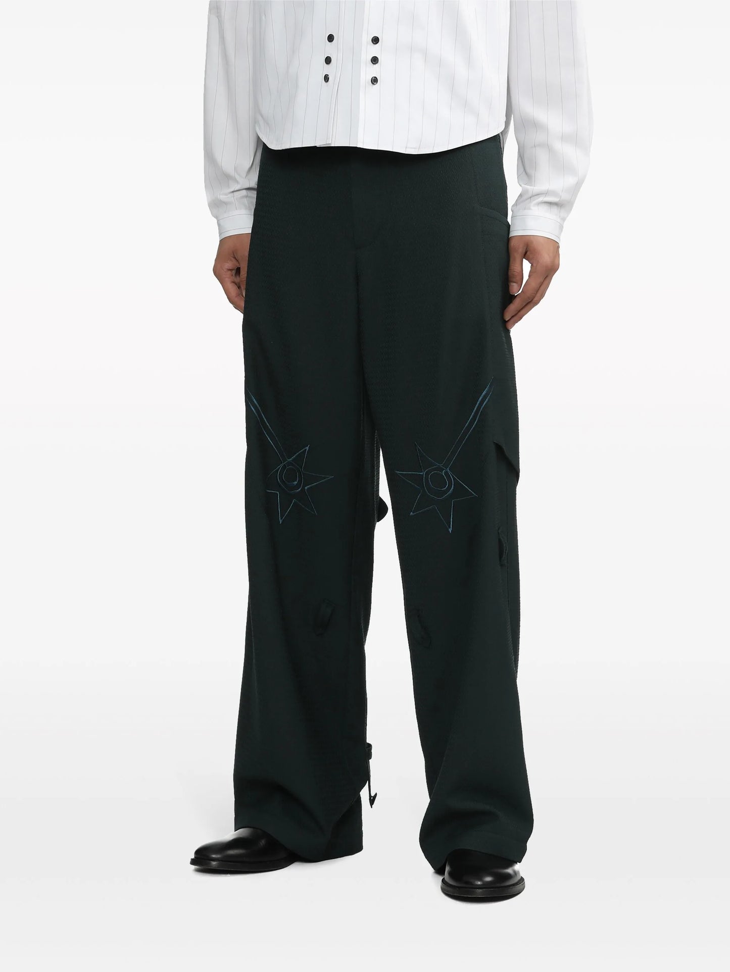 Nesebur straight-leg trousers