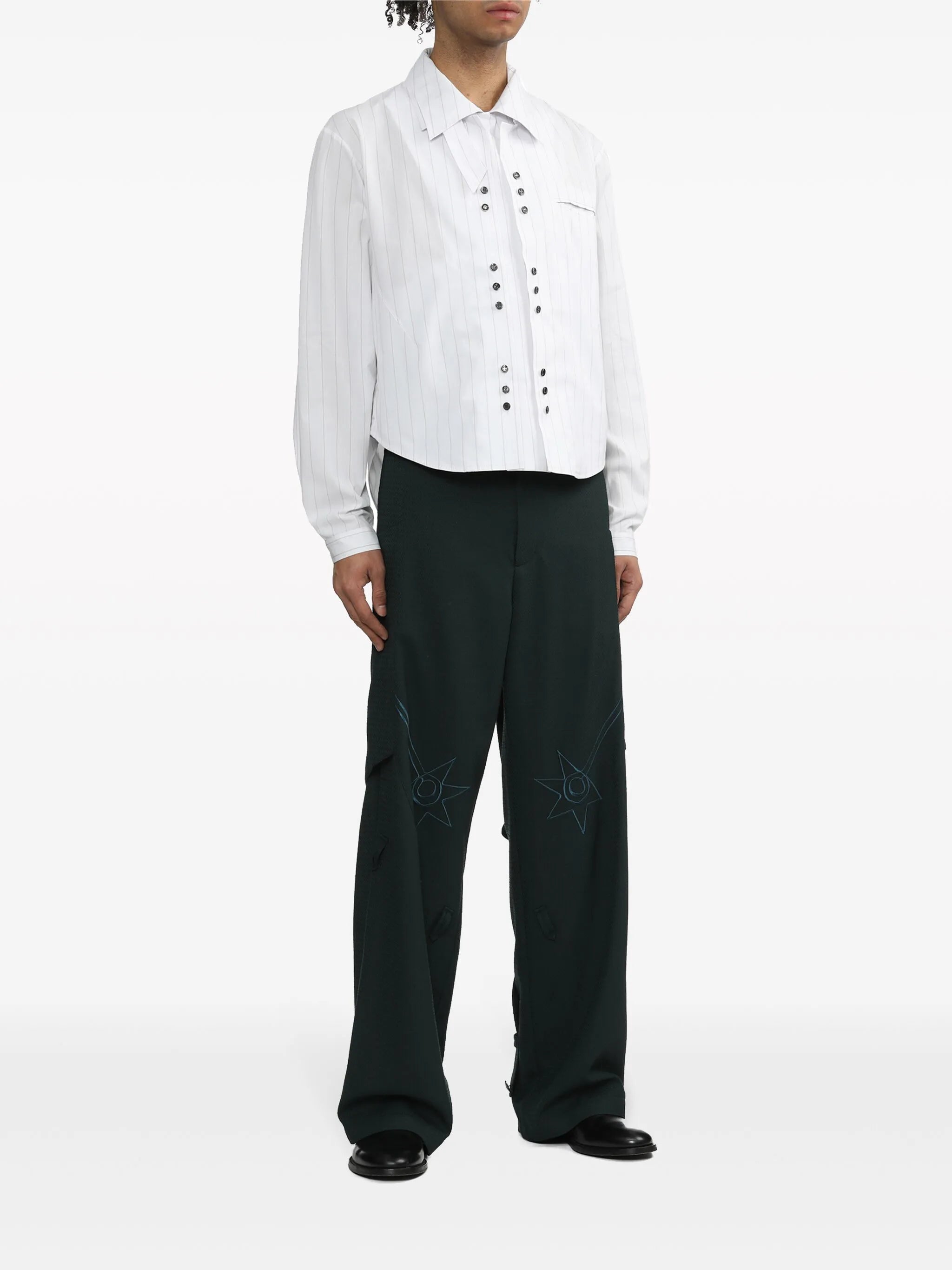 Nesebur straight-leg trousers